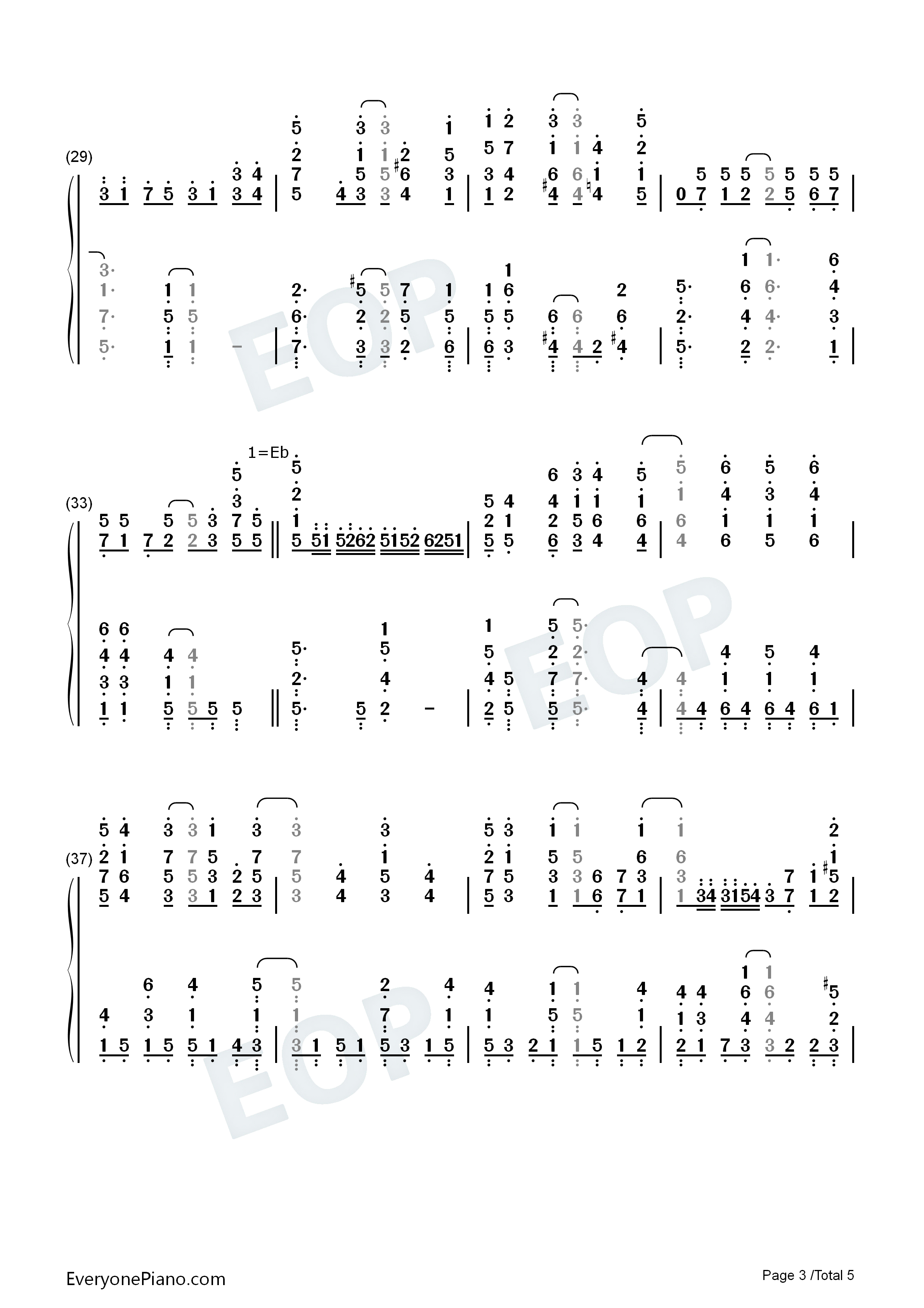 町かどタンジェント钢琴简谱_小原好美_鬼头明里演唱