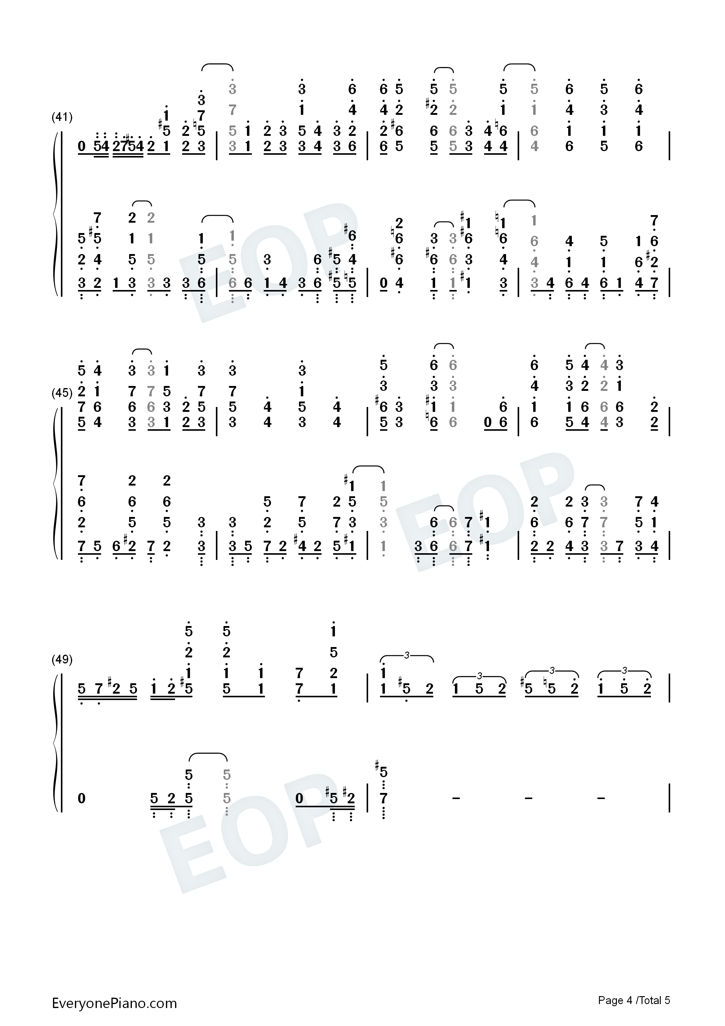 町かどタンジェント钢琴简谱_小原好美_鬼头明里演唱