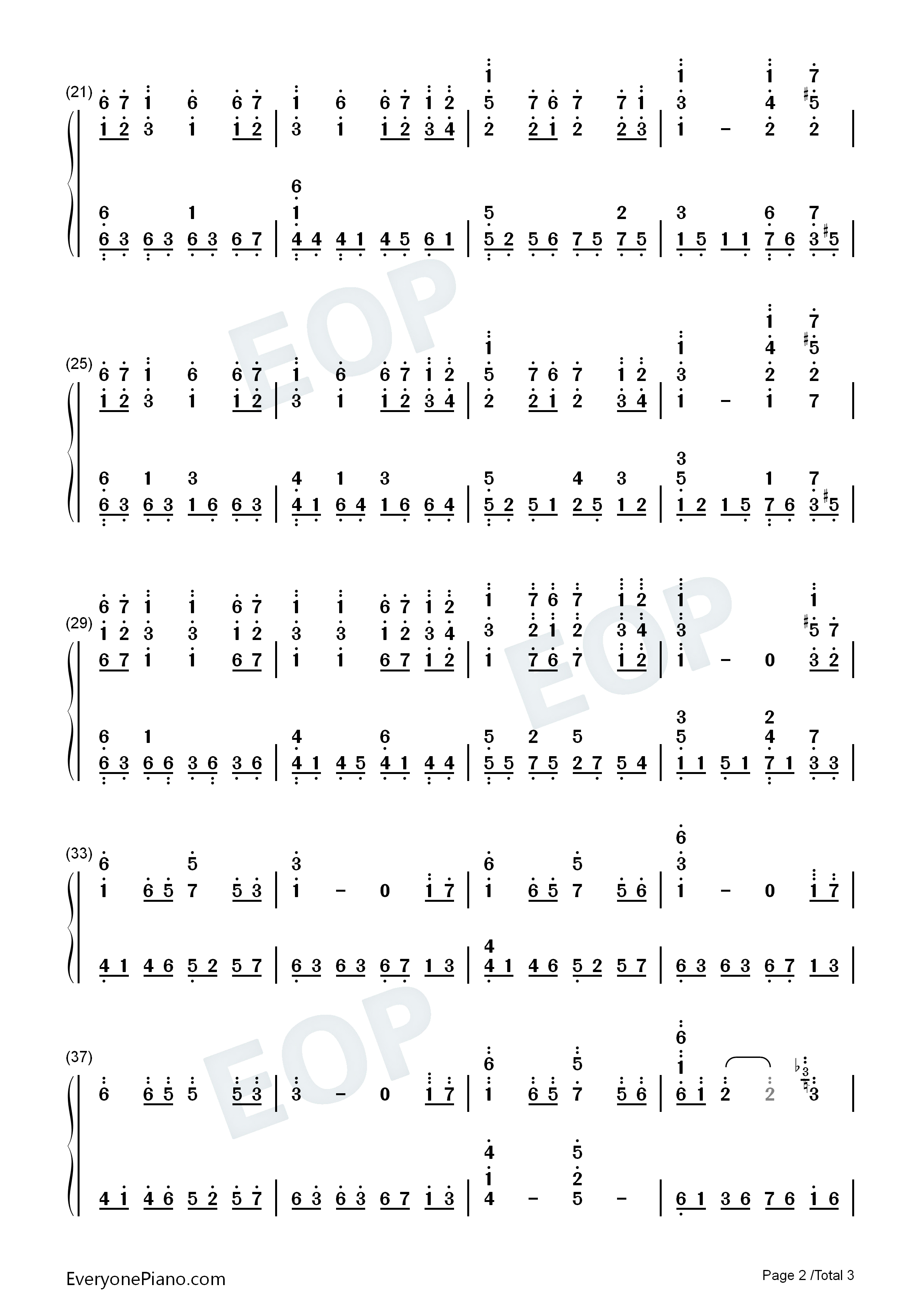 雲雀钢琴简谱_ASCA演唱