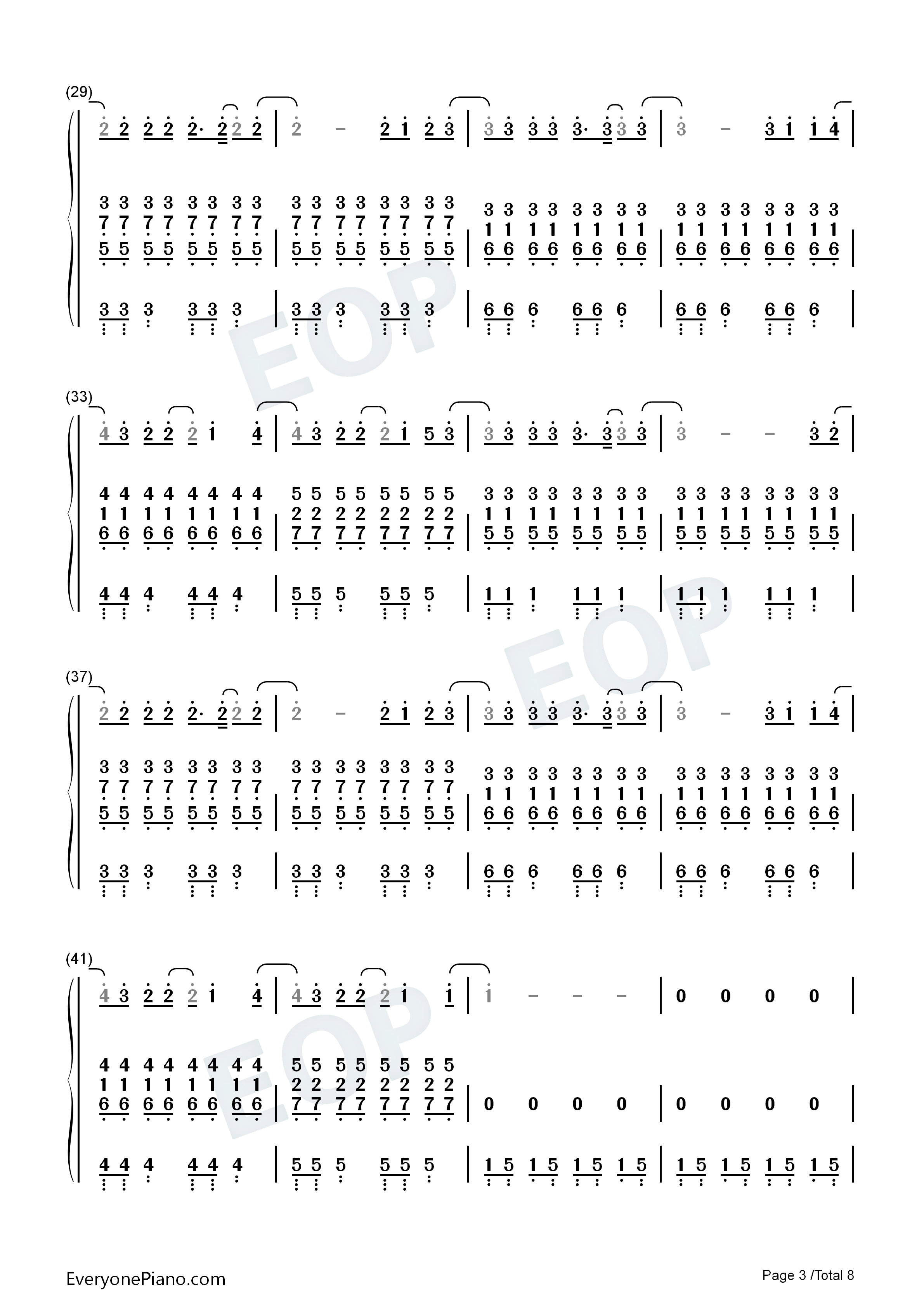 Tough钢琴简谱_Lewis_Capaldi演唱