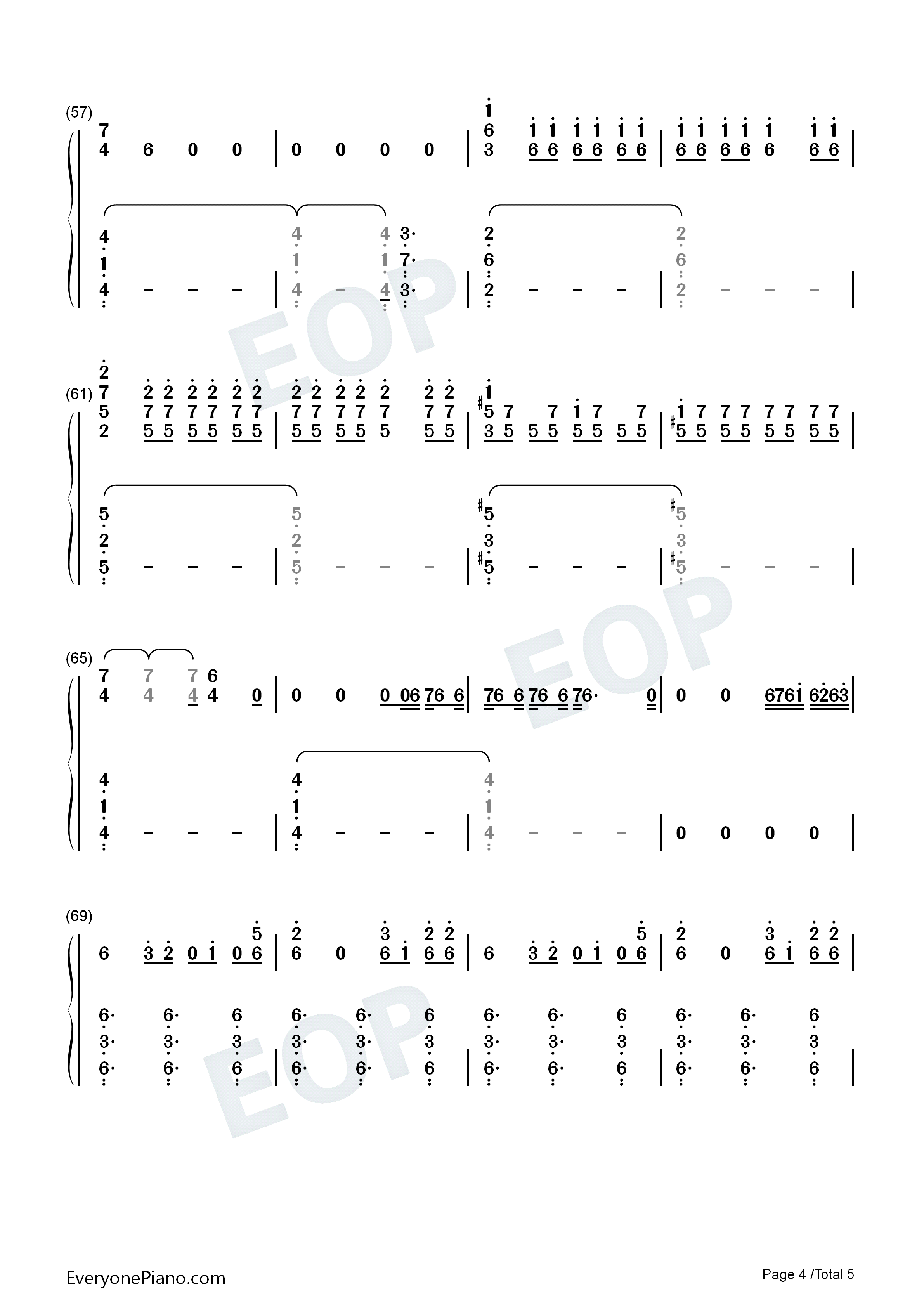 Dont_Call_Me_Angel钢琴简谱_Ariana_Grande_Miley_Cyrus_Lana_Del_Rey演唱