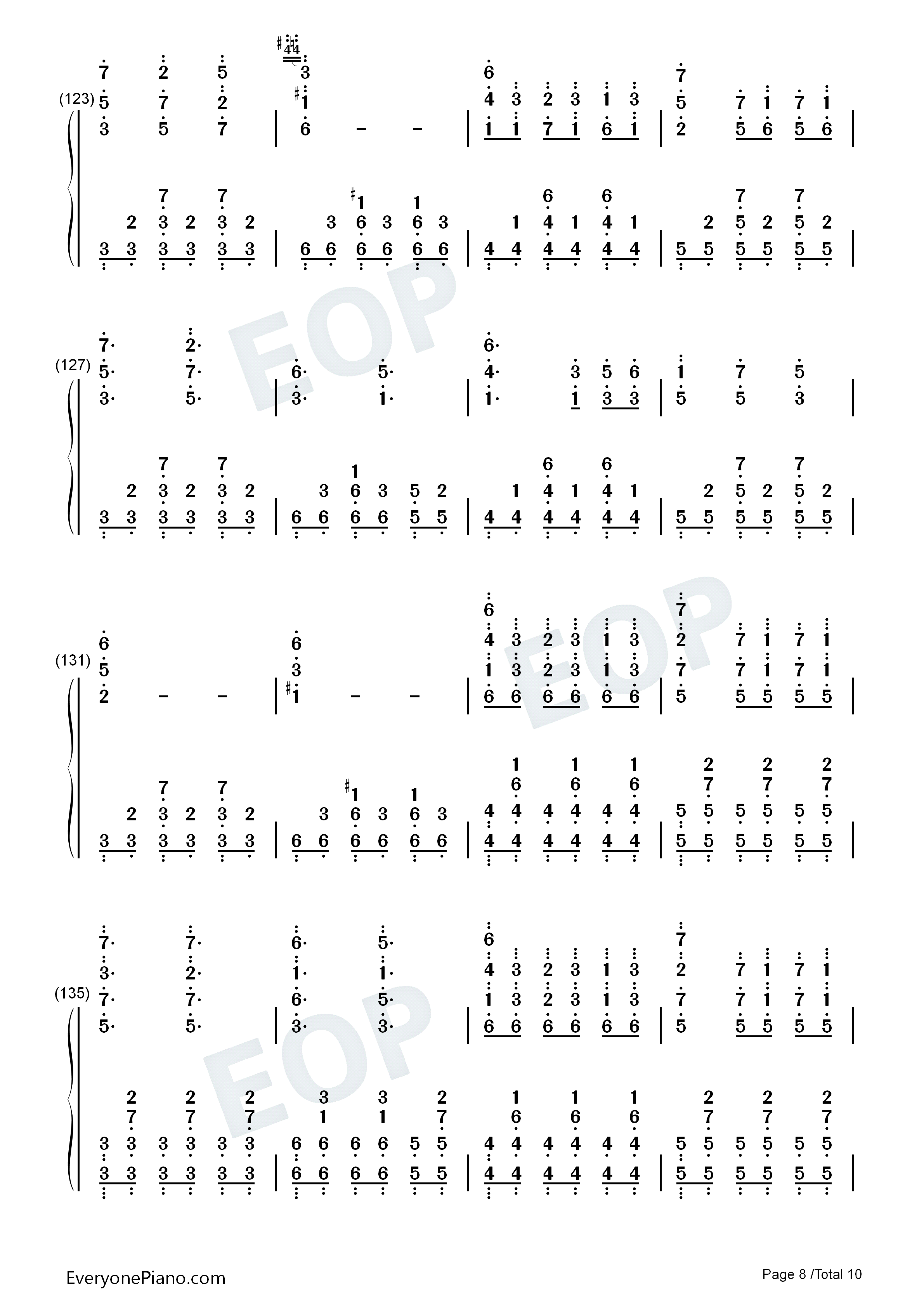 Battle_Against_a_True_Hero钢琴简谱_Toby_Fox演唱