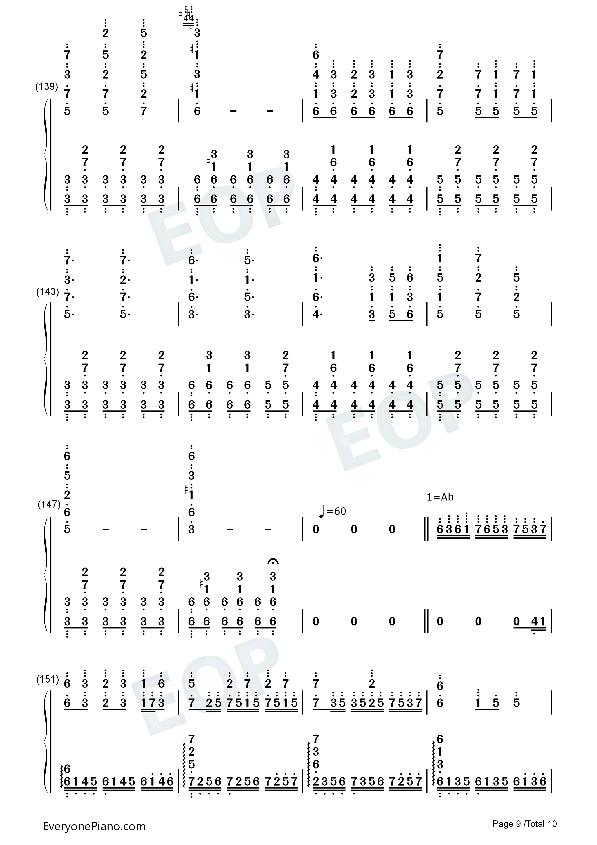 Battle_Against_a_True_Hero钢琴简谱_Toby_Fox演唱