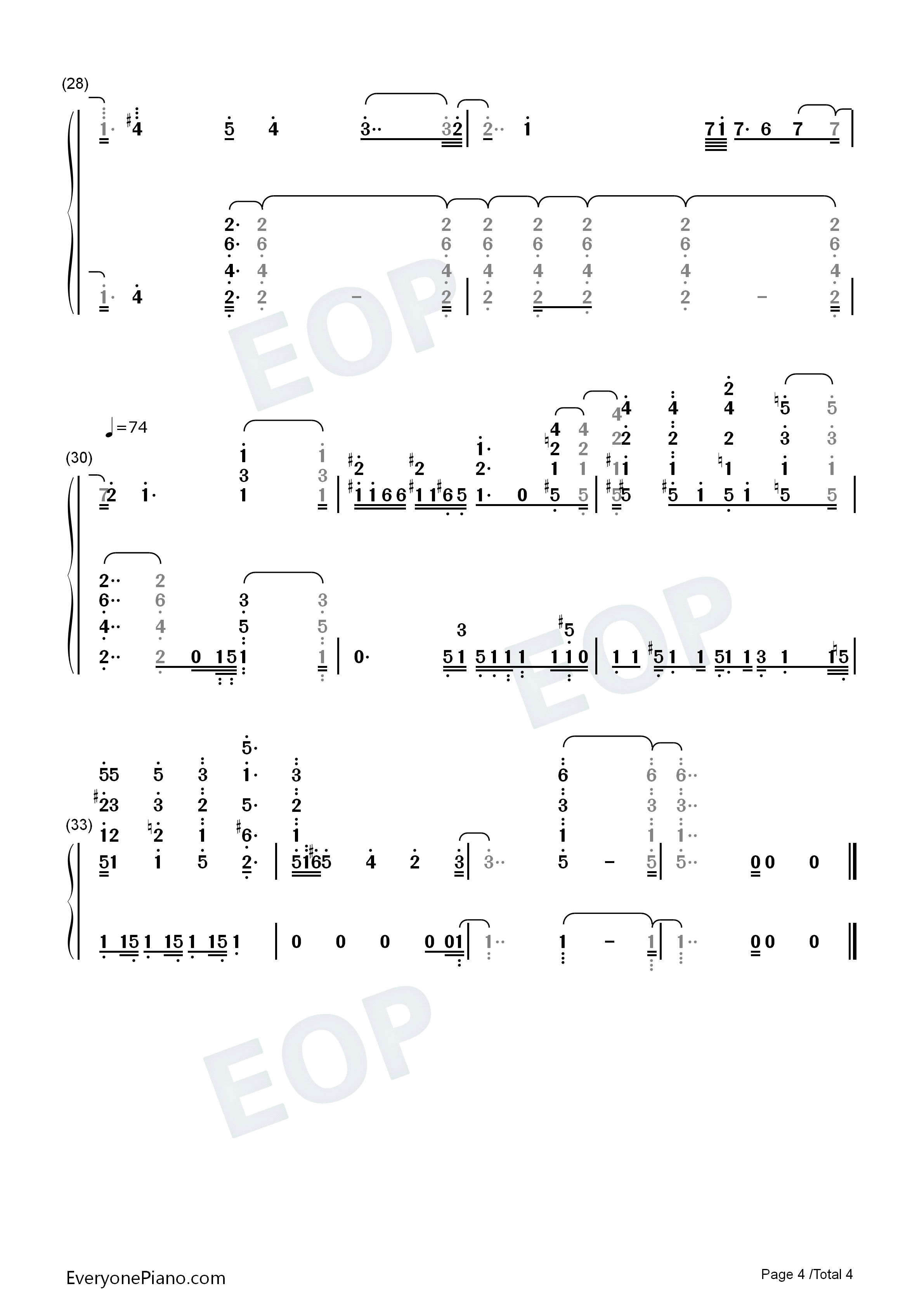 Love钢琴简谱_Supercell_Ann_GAKU演唱