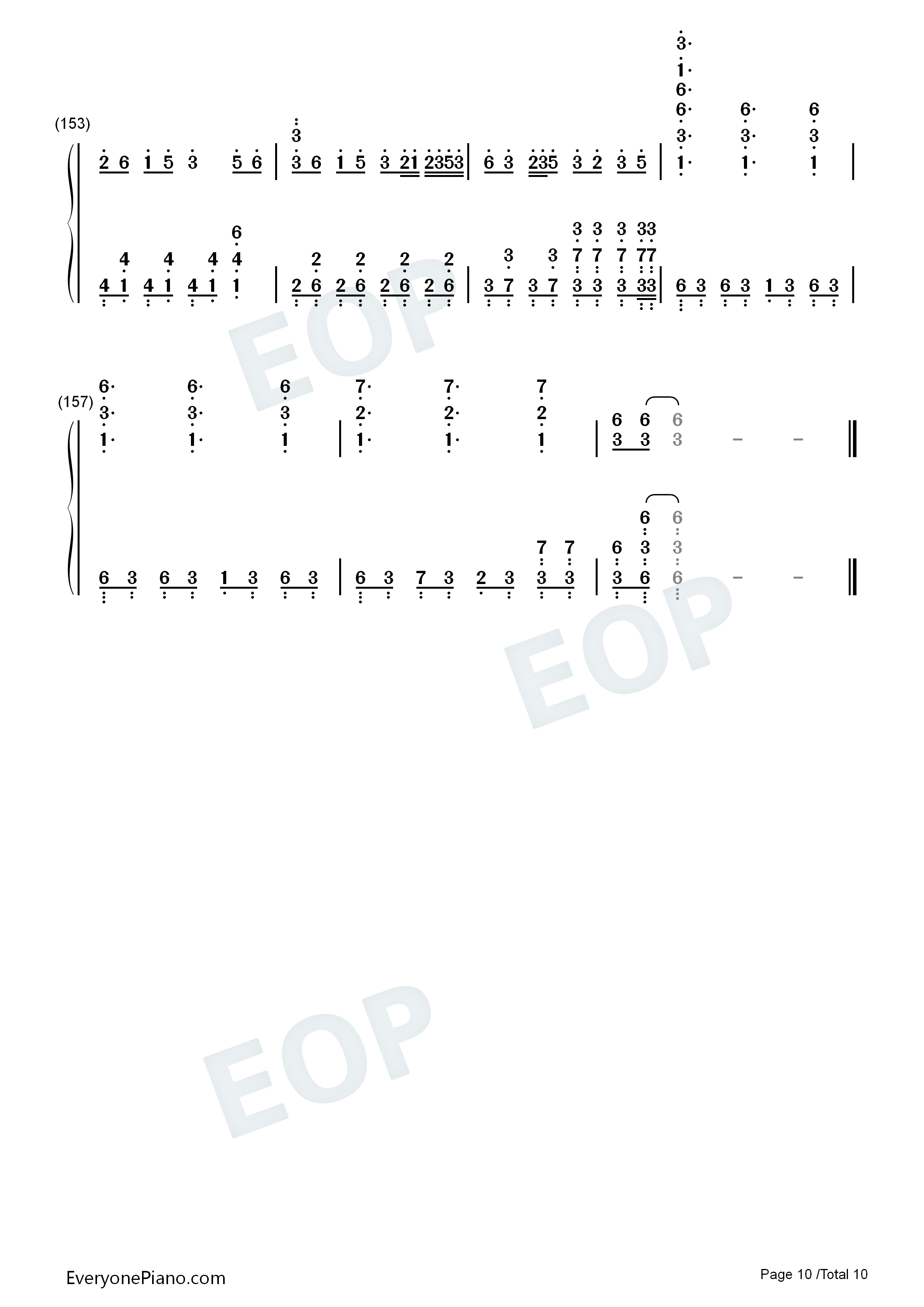 逆浪千秋钢琴简谱_言和演唱