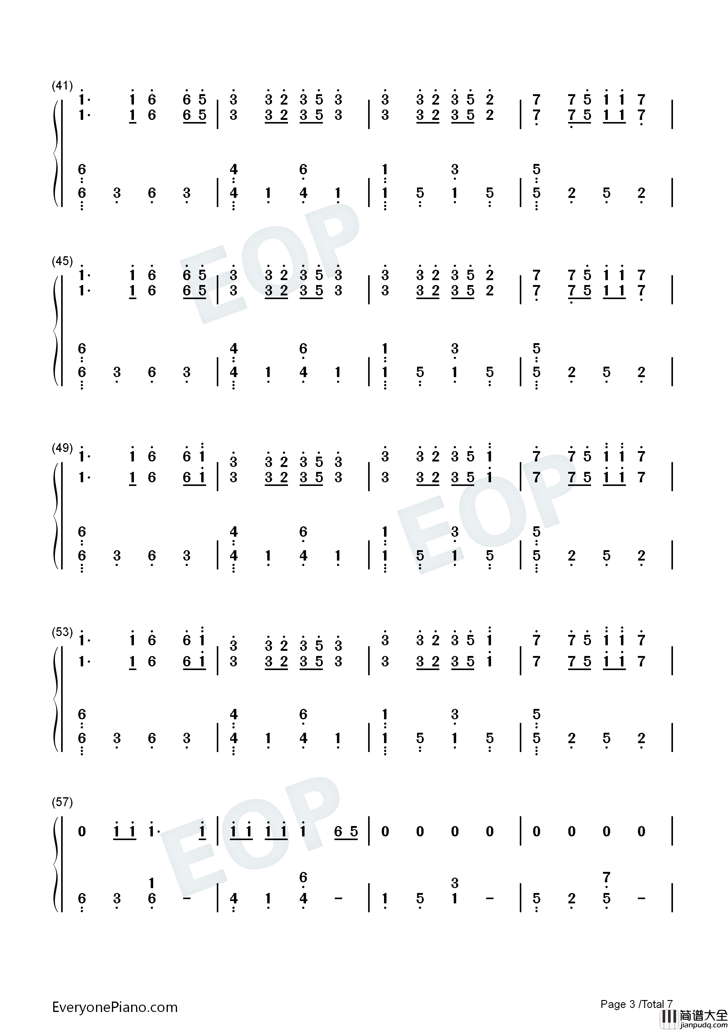 Die_Hard钢琴简谱_Refeci_Emelie_Cyréus演唱