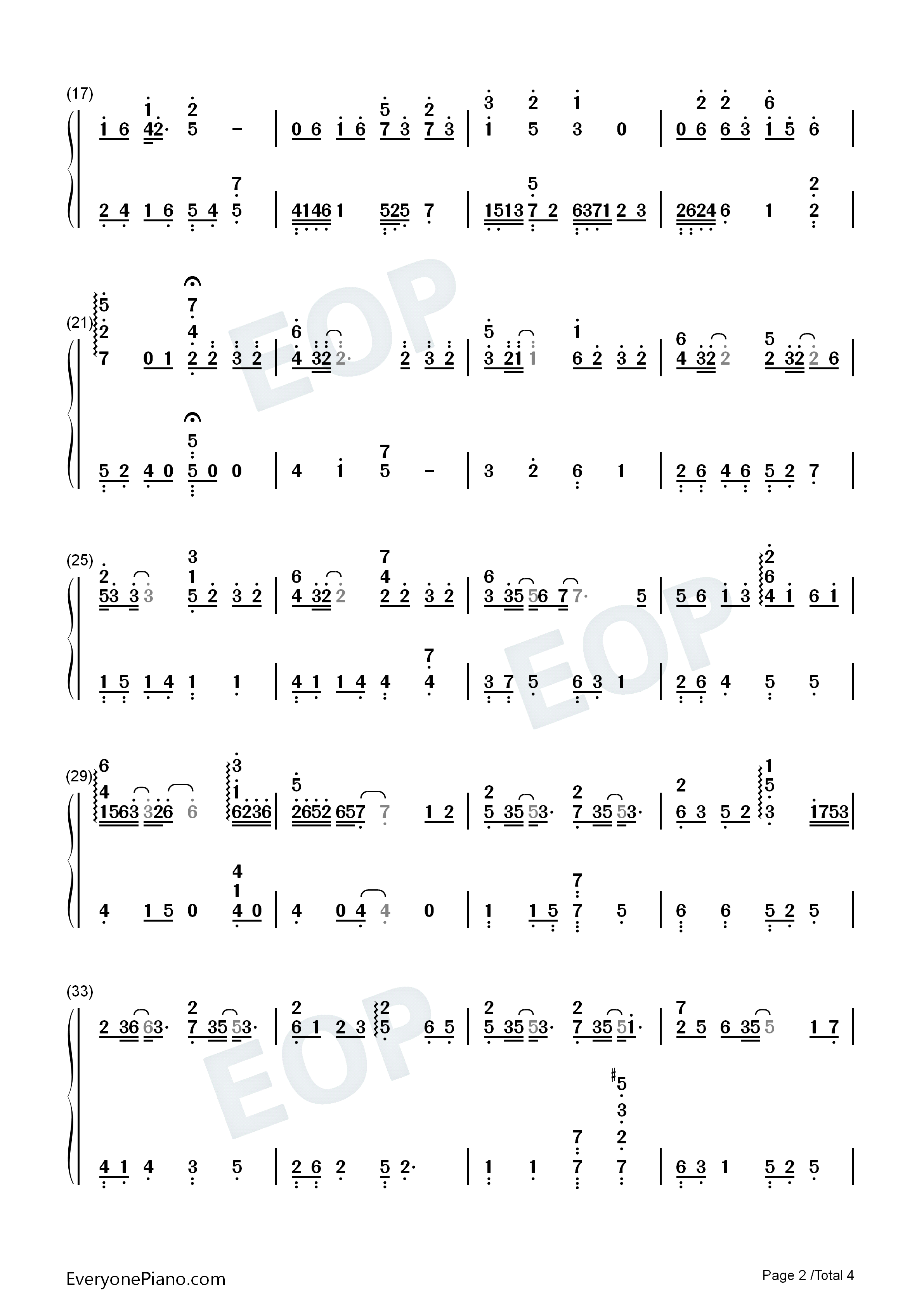 赤子钢琴简谱_于斌演唱