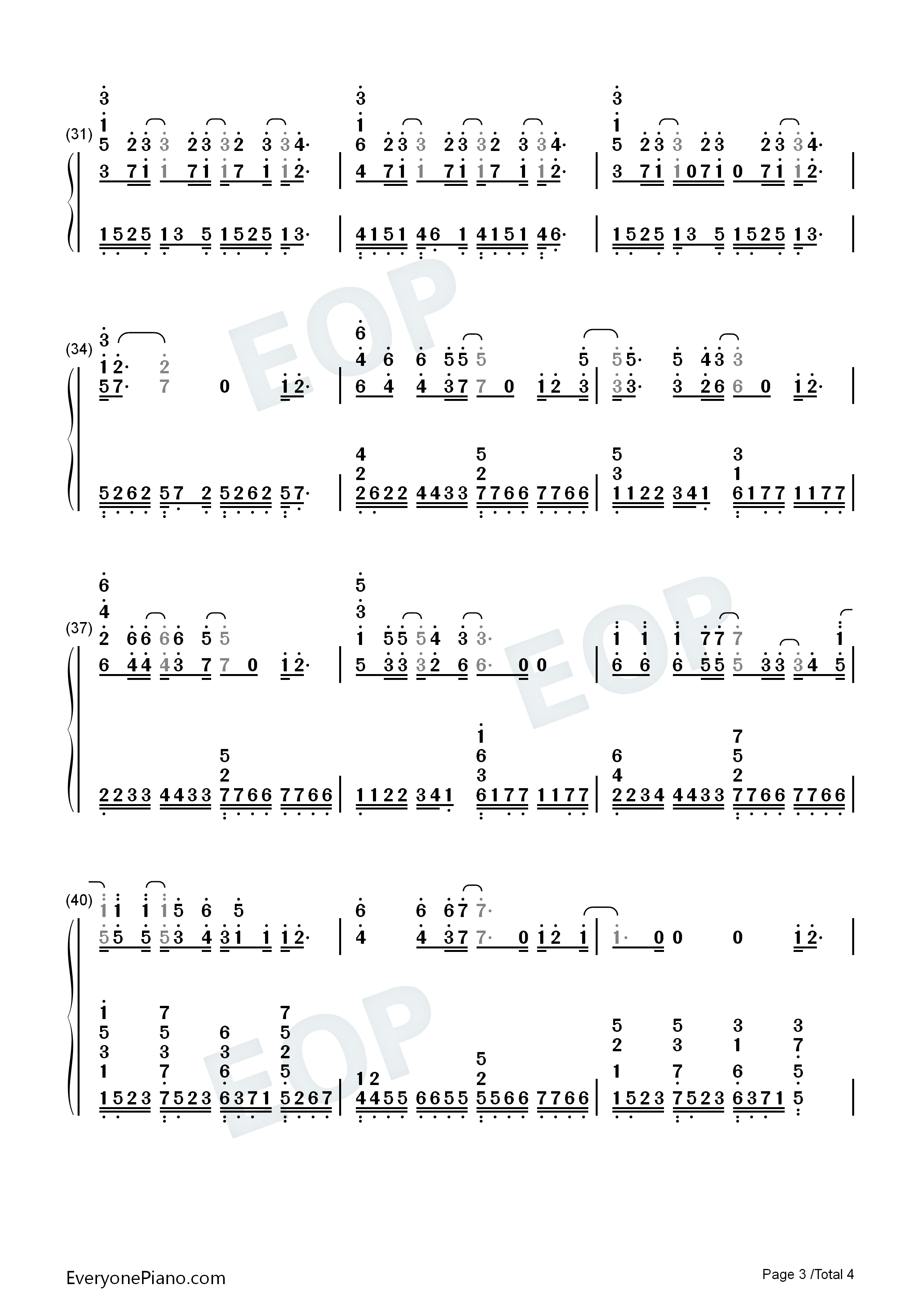 Lie_to_Me钢琴简谱_5_Seconds_of_Summer演唱