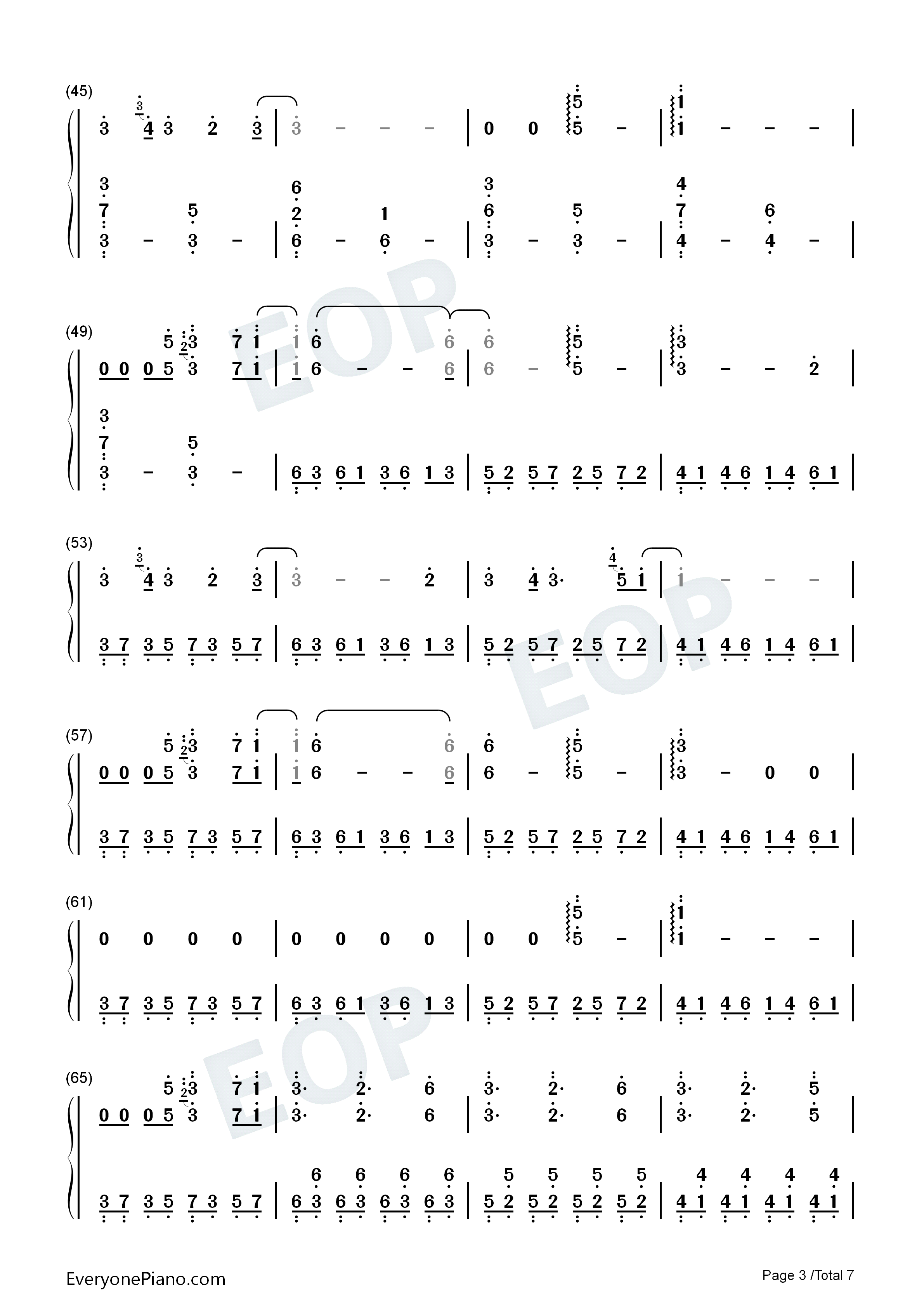 Schwarzer_Regen钢琴简谱_初音未来演唱