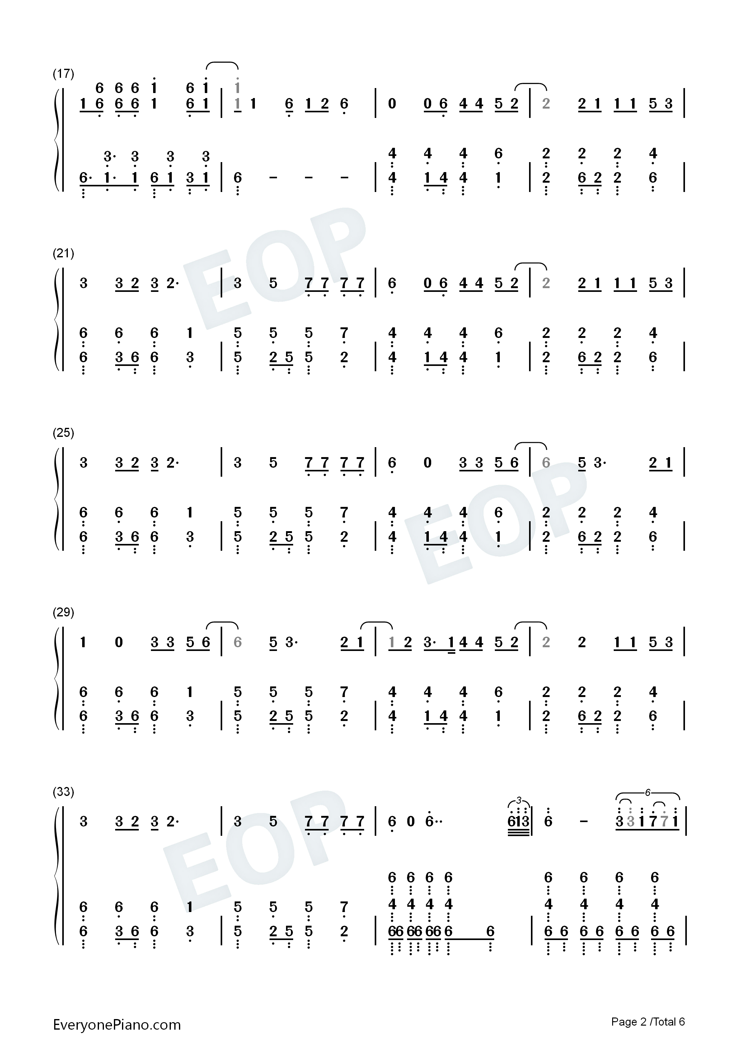 Torn钢琴简谱_Ava_Max演唱