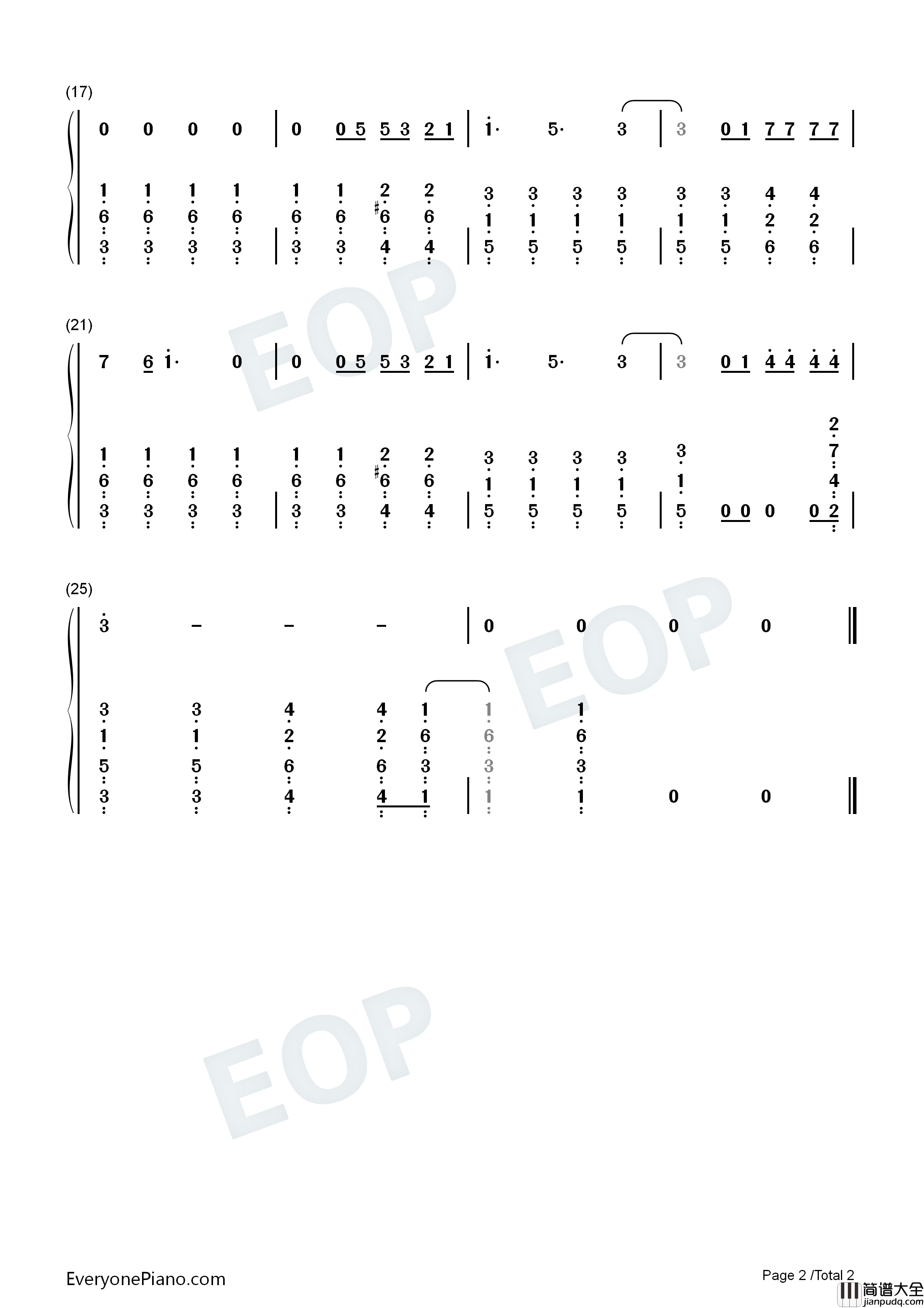 Since_U_Been_Gone钢琴简谱_Kelly_Clarkson演唱