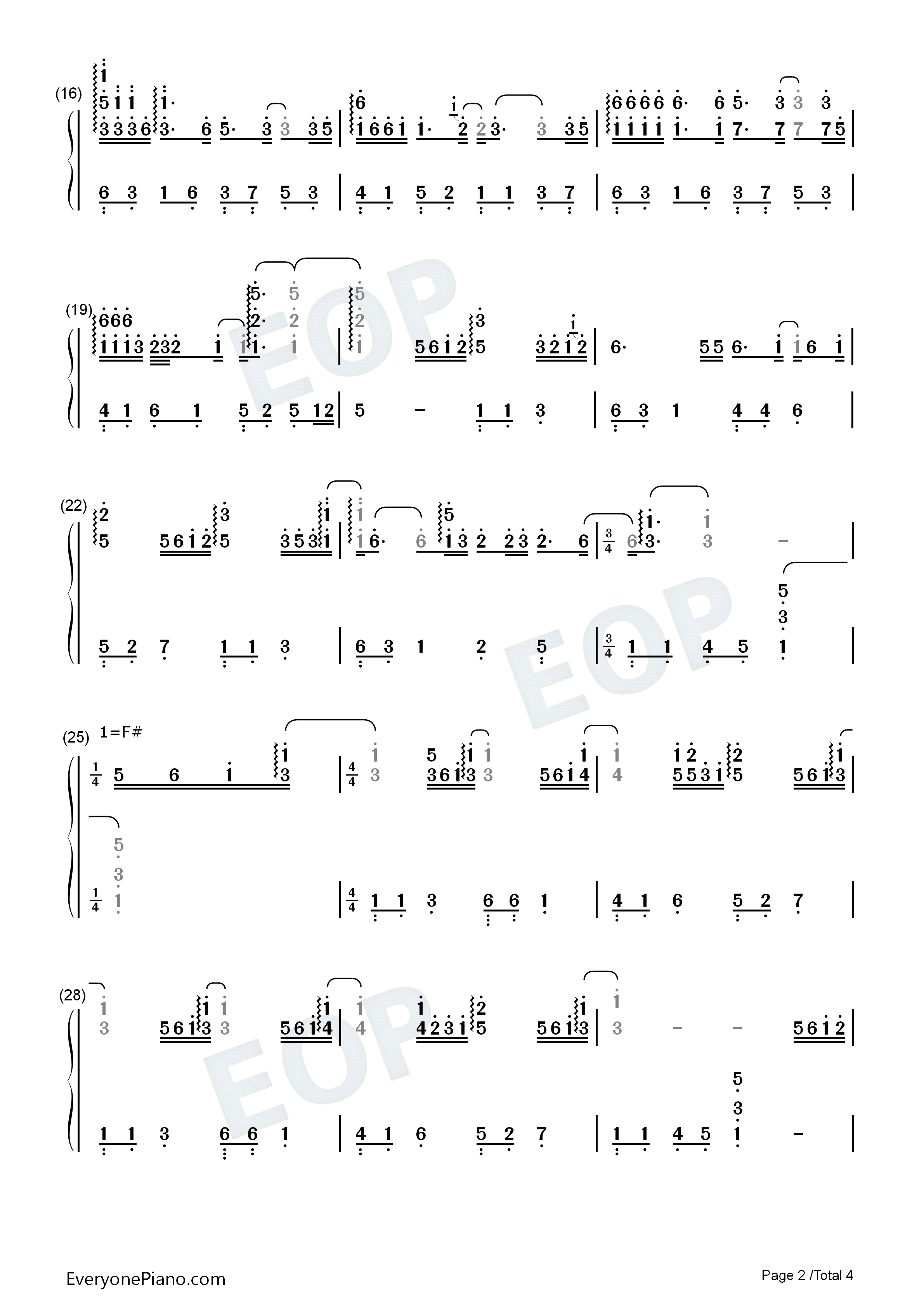 笑看风云钢琴简谱_郑少秋演唱