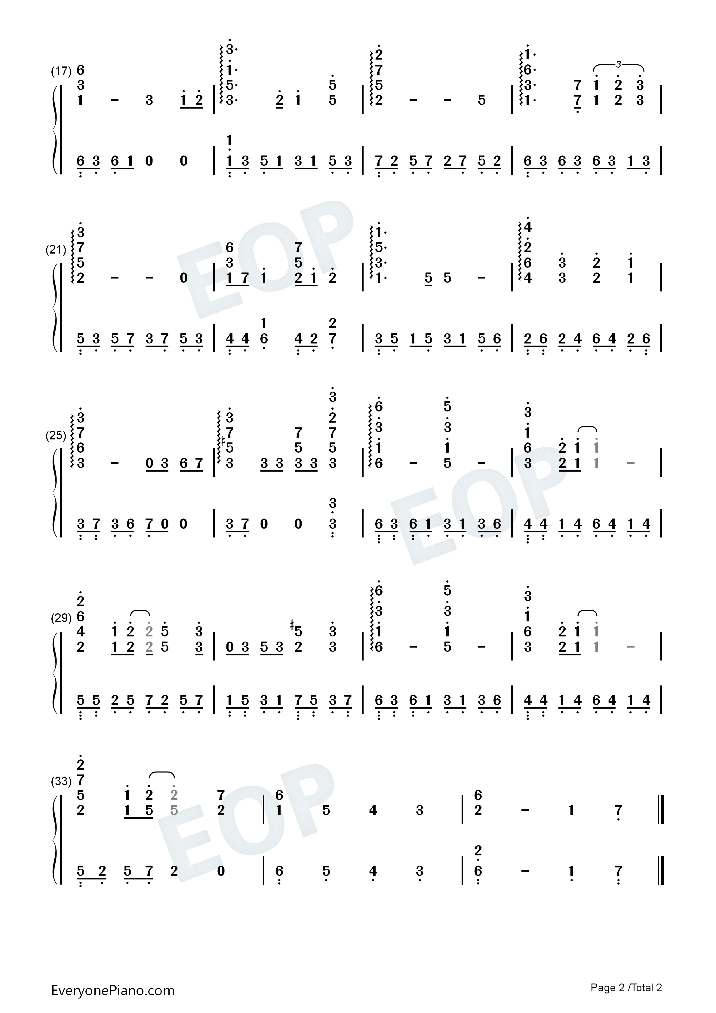 Confessions_in_the_Moonlight钢琴简谱_久石让演唱