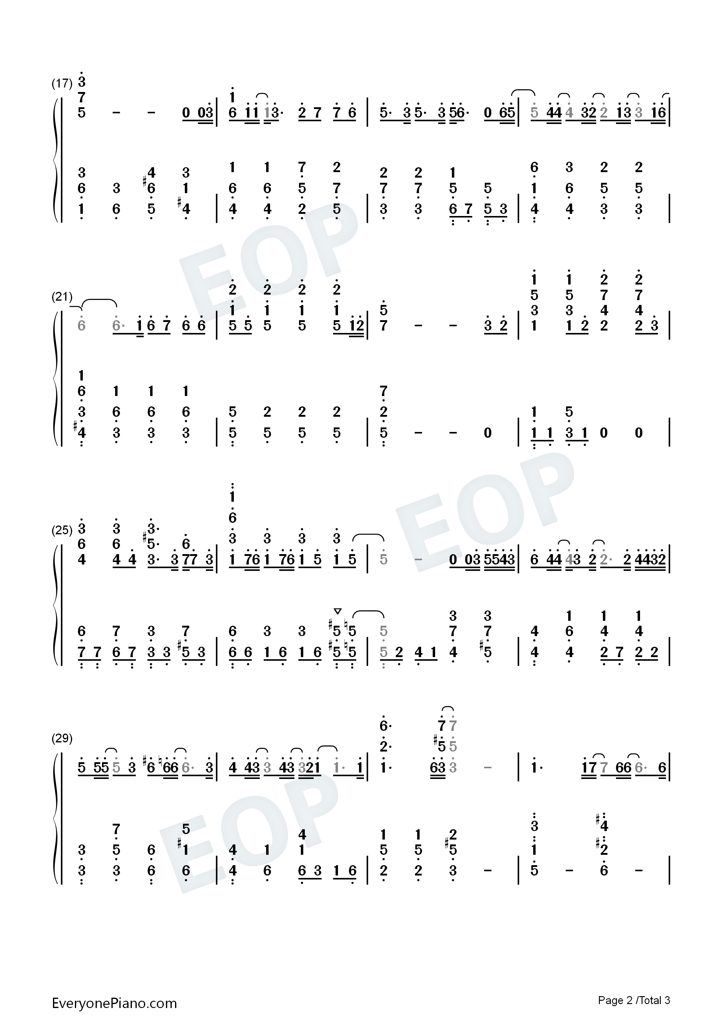 異人たちの時間钢琴简谱_楠木灯演唱
