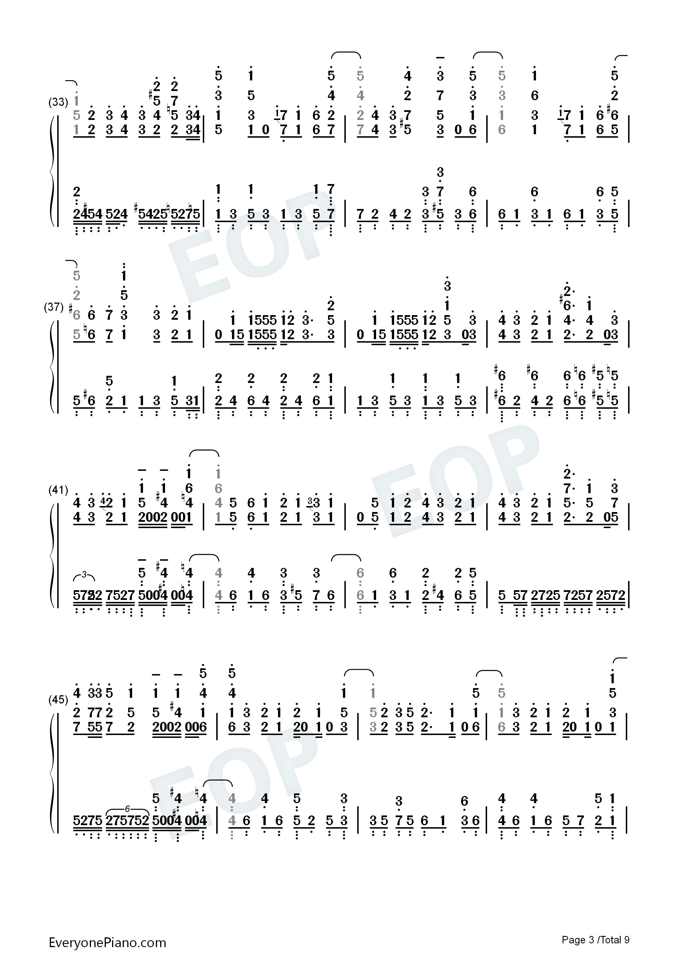 パパパ钢琴简谱_齐藤朱夏演唱