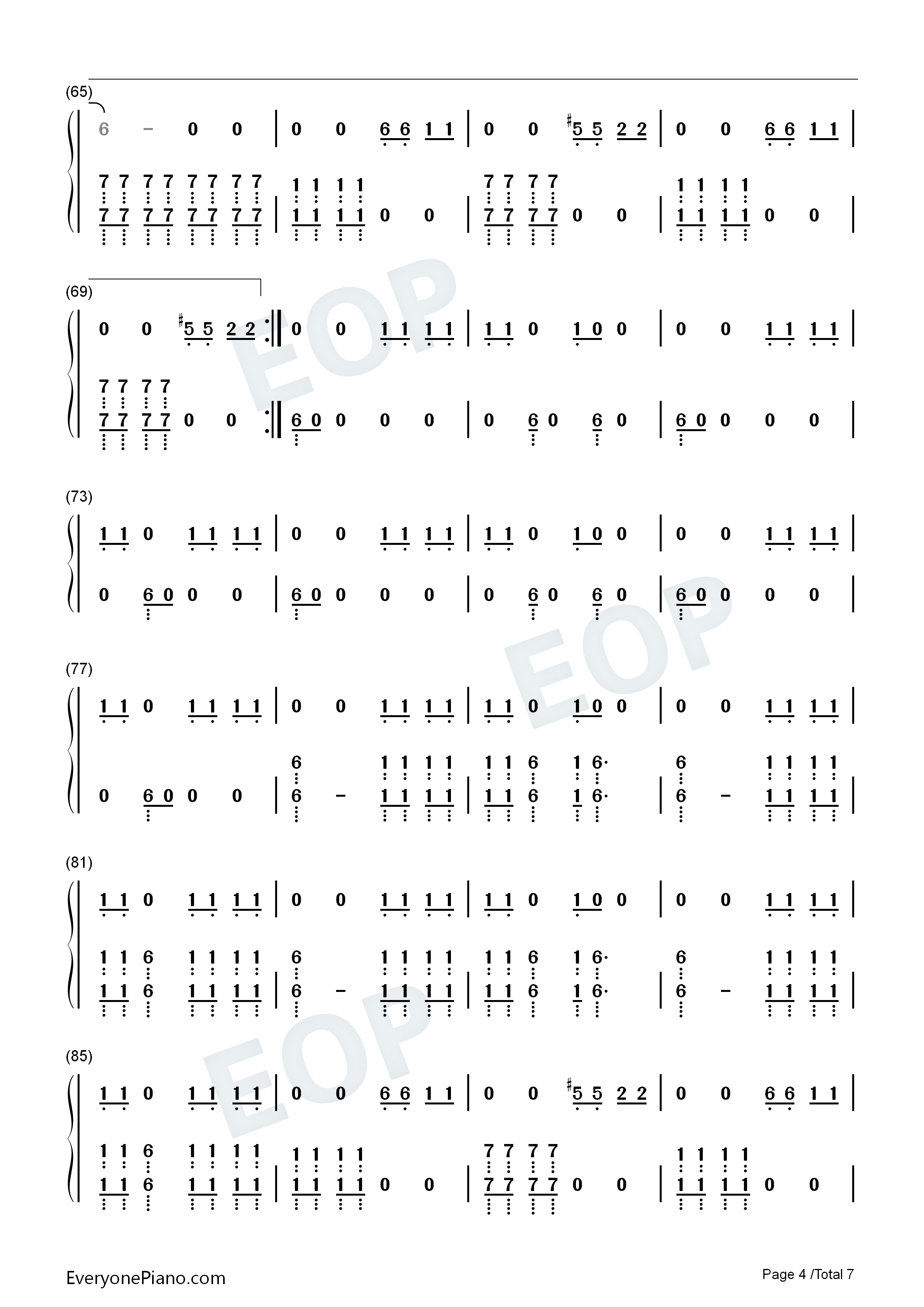 Out_of_the_Black钢琴简谱_Royal_Blood演唱