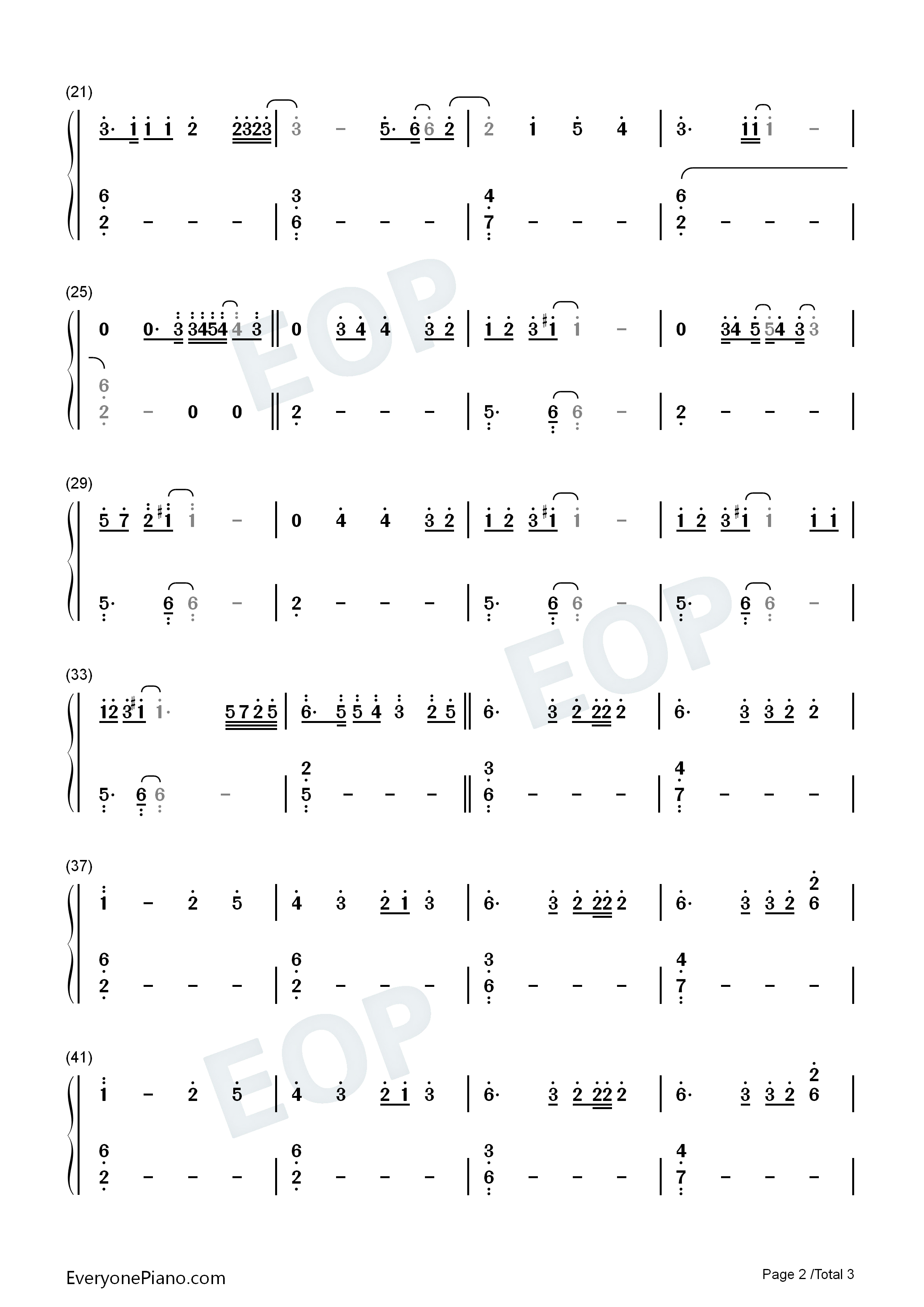 Lights_Up钢琴简谱_Harry_Styles演唱