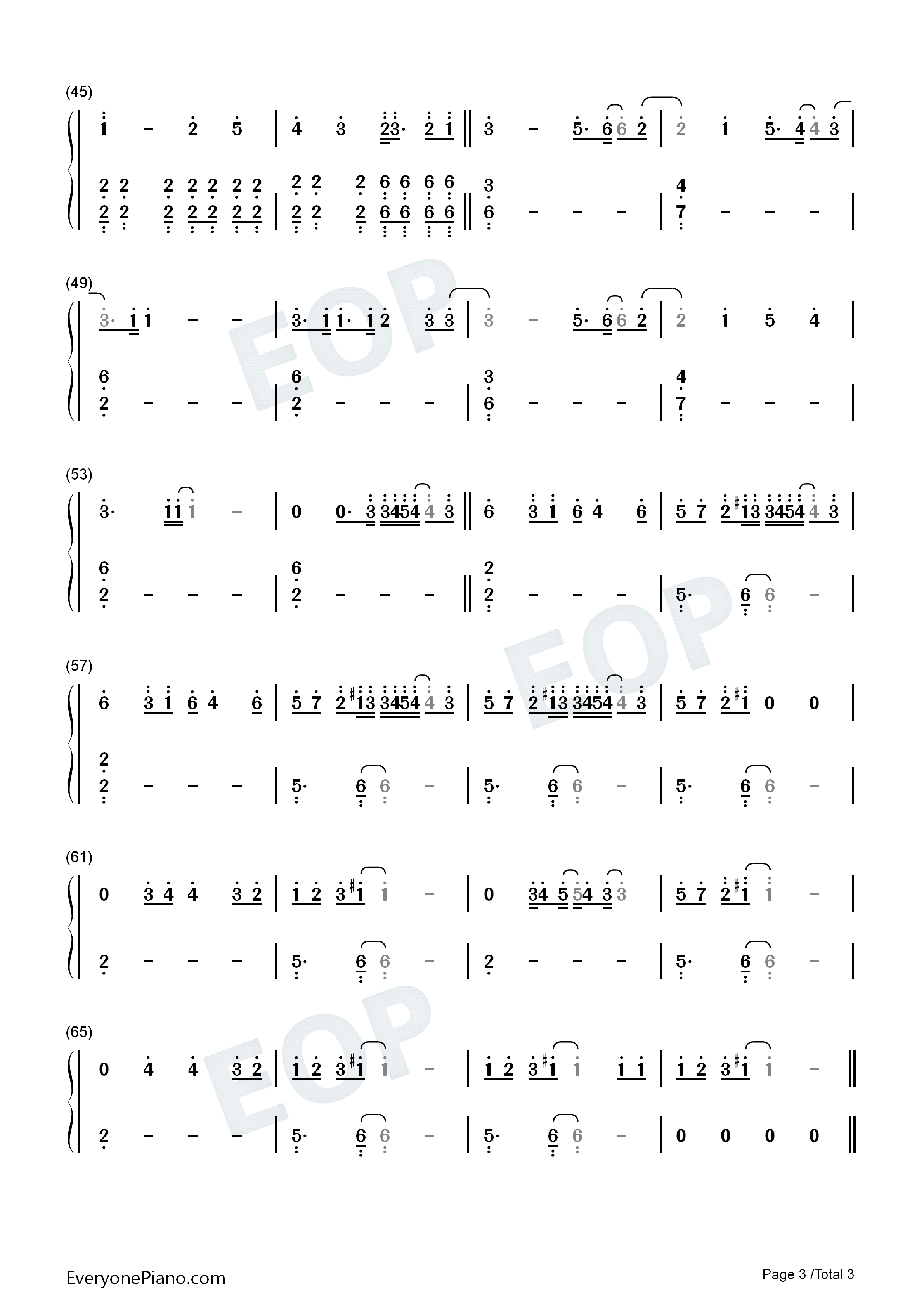 Lights_Up钢琴简谱_Harry_Styles演唱