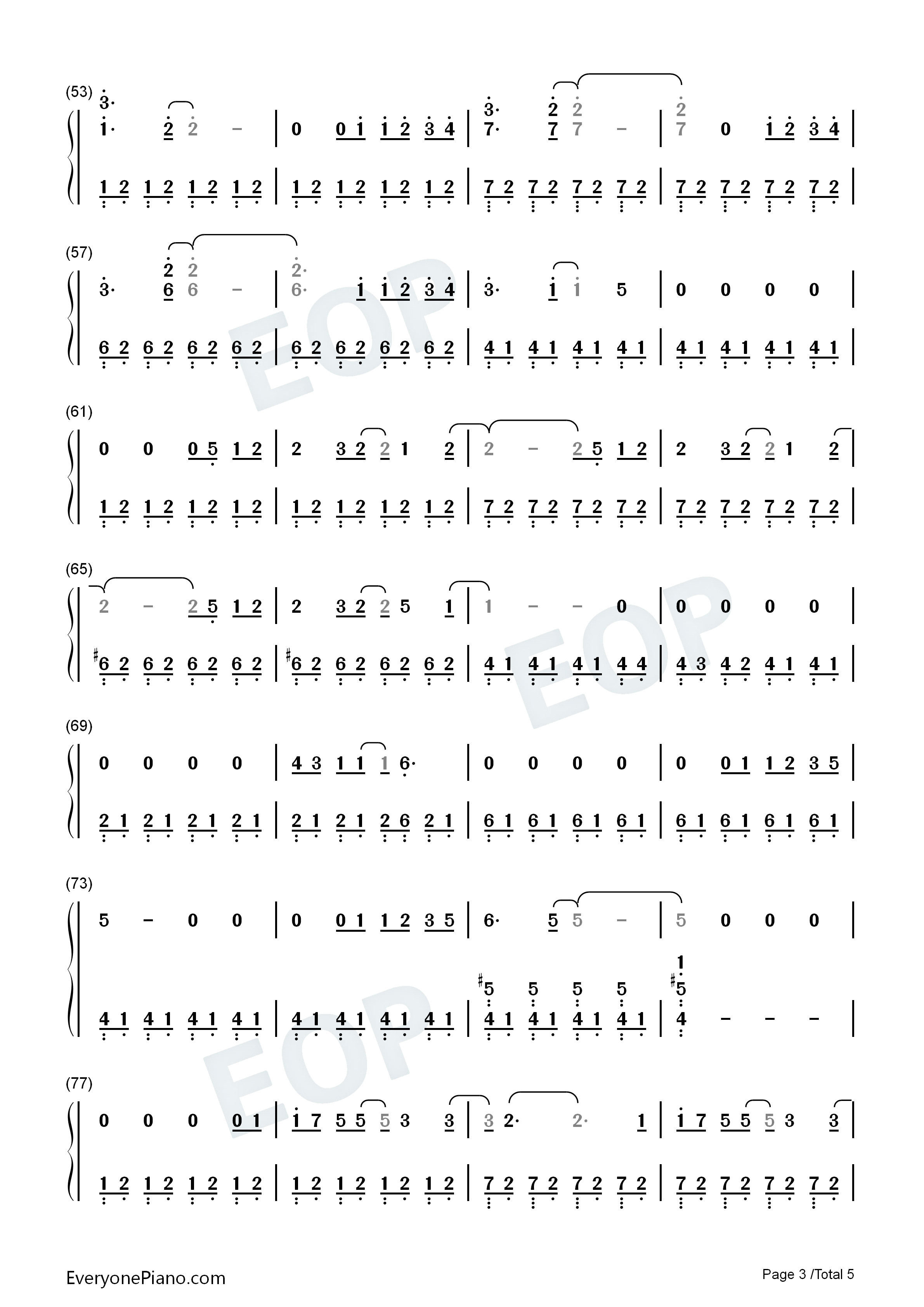 易碎的吻钢琴简谱_王源演唱