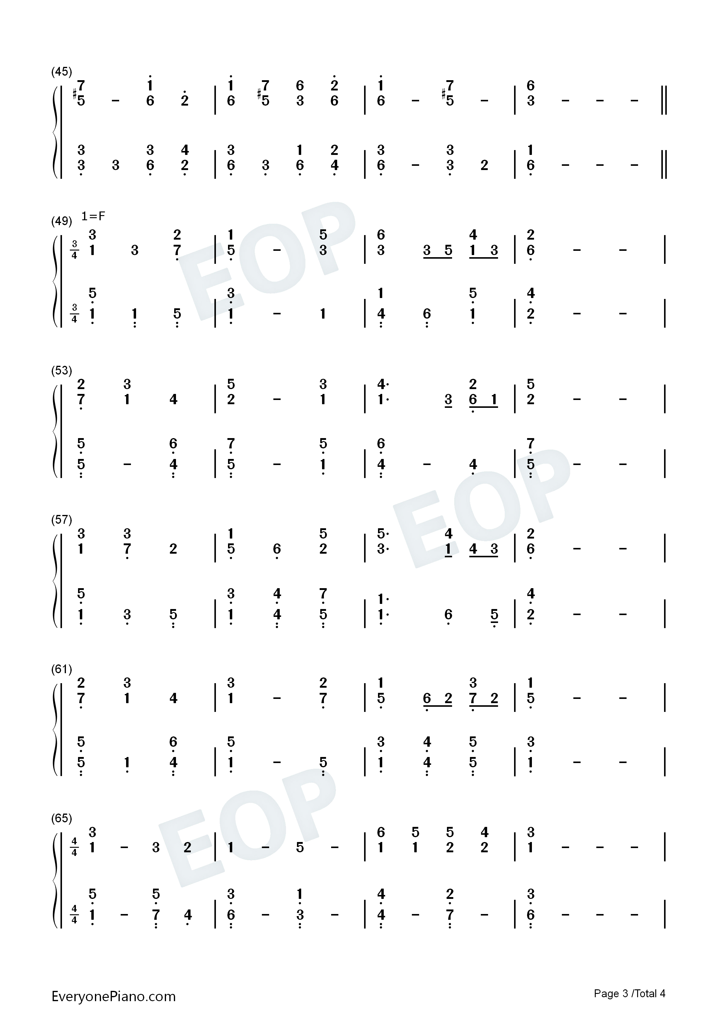 Abide_with_Me钢琴简谱_William_Henry_Monk演唱