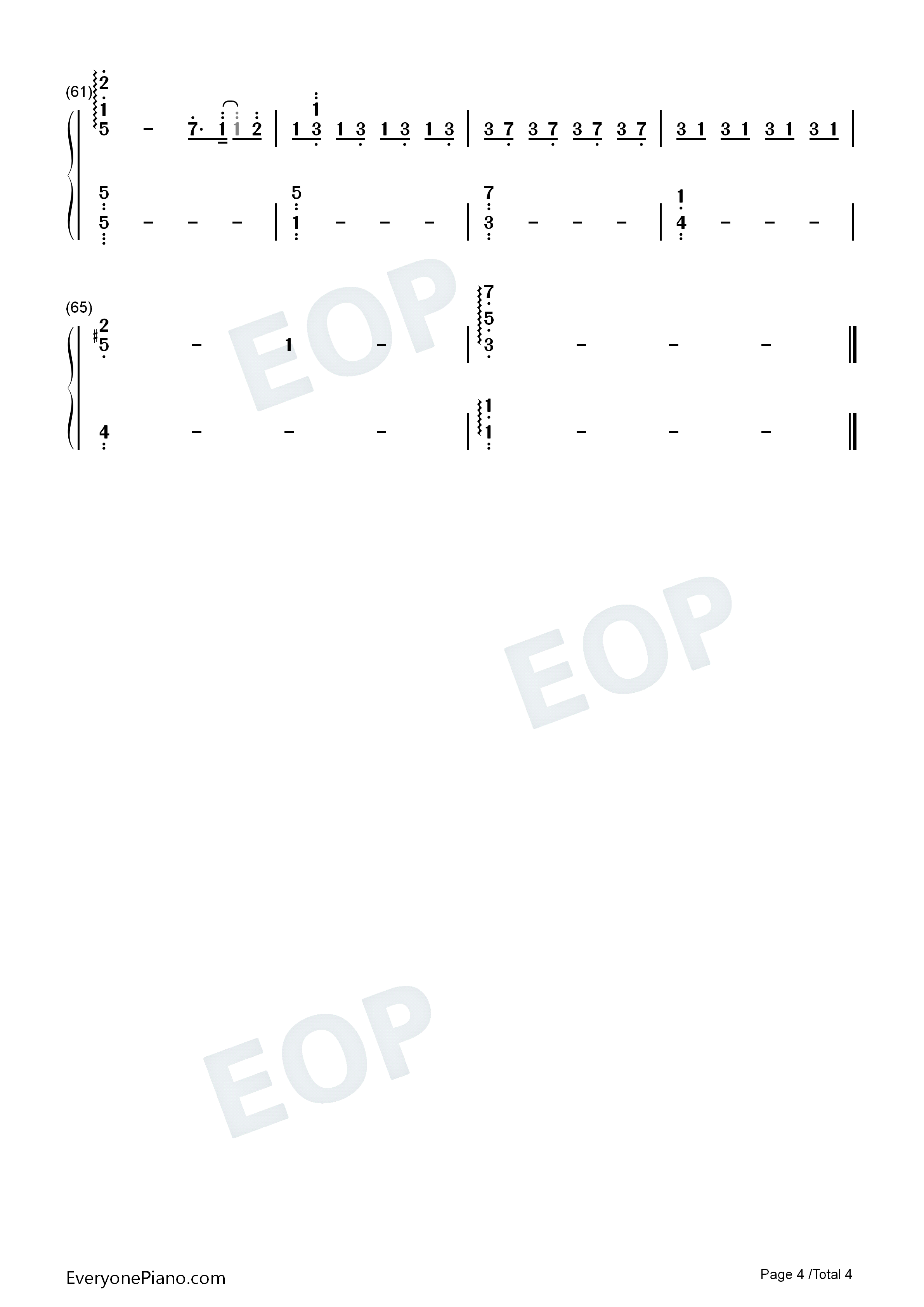 从无到有钢琴简谱_毛不易演唱