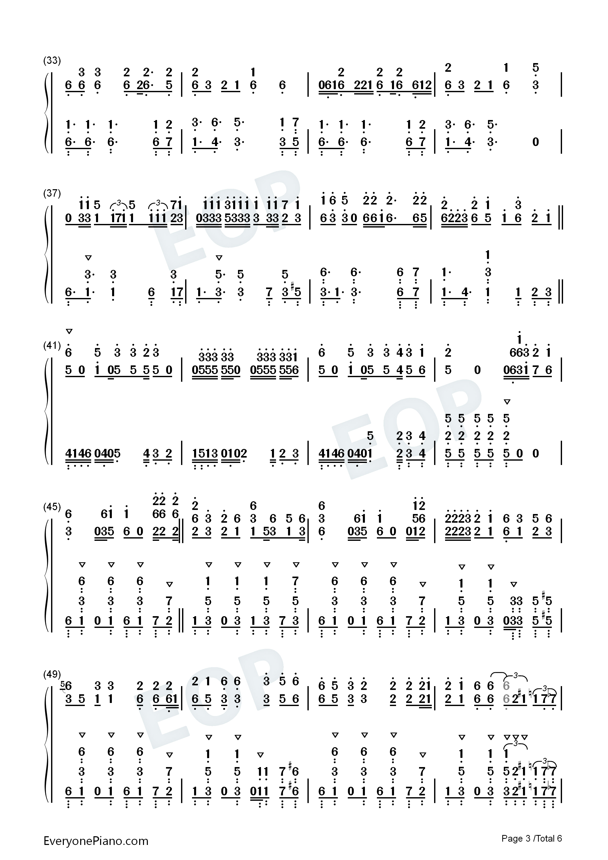 South_of_the_Border钢琴简谱_Ed_Sheeran演唱