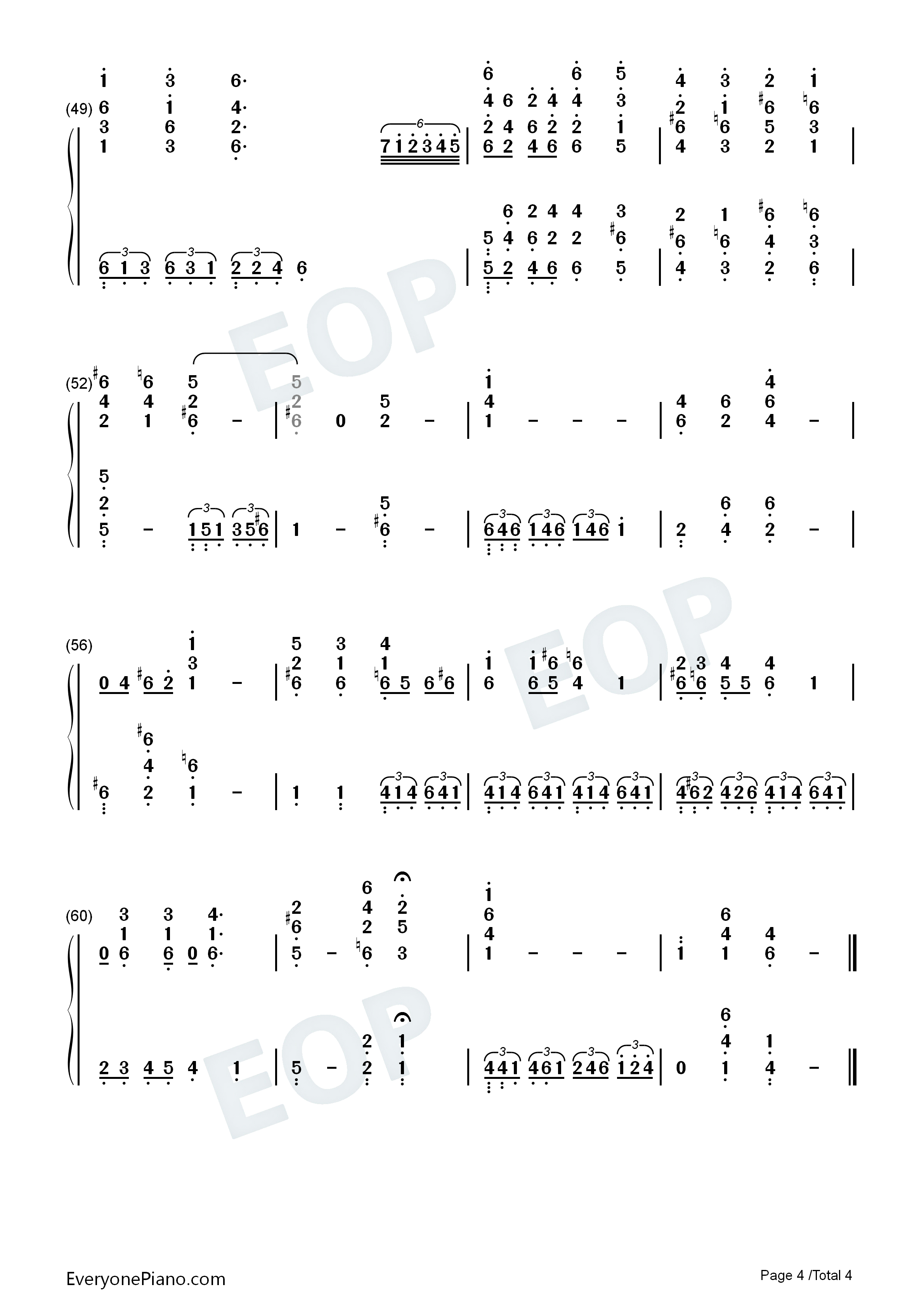 嘎俄丽泰钢琴简谱_黎英海演唱