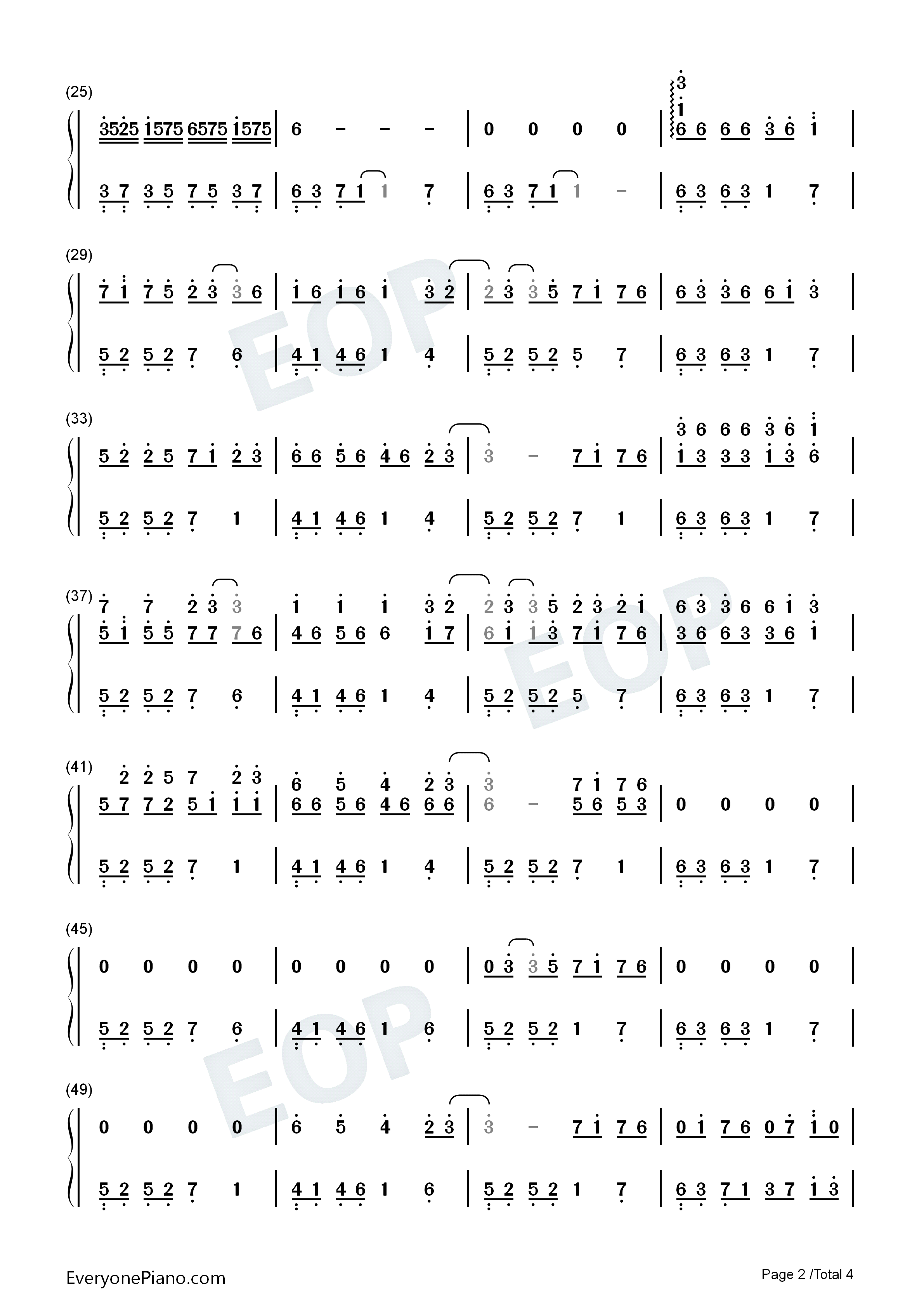一米阳光钢琴简谱_M小冯达演唱