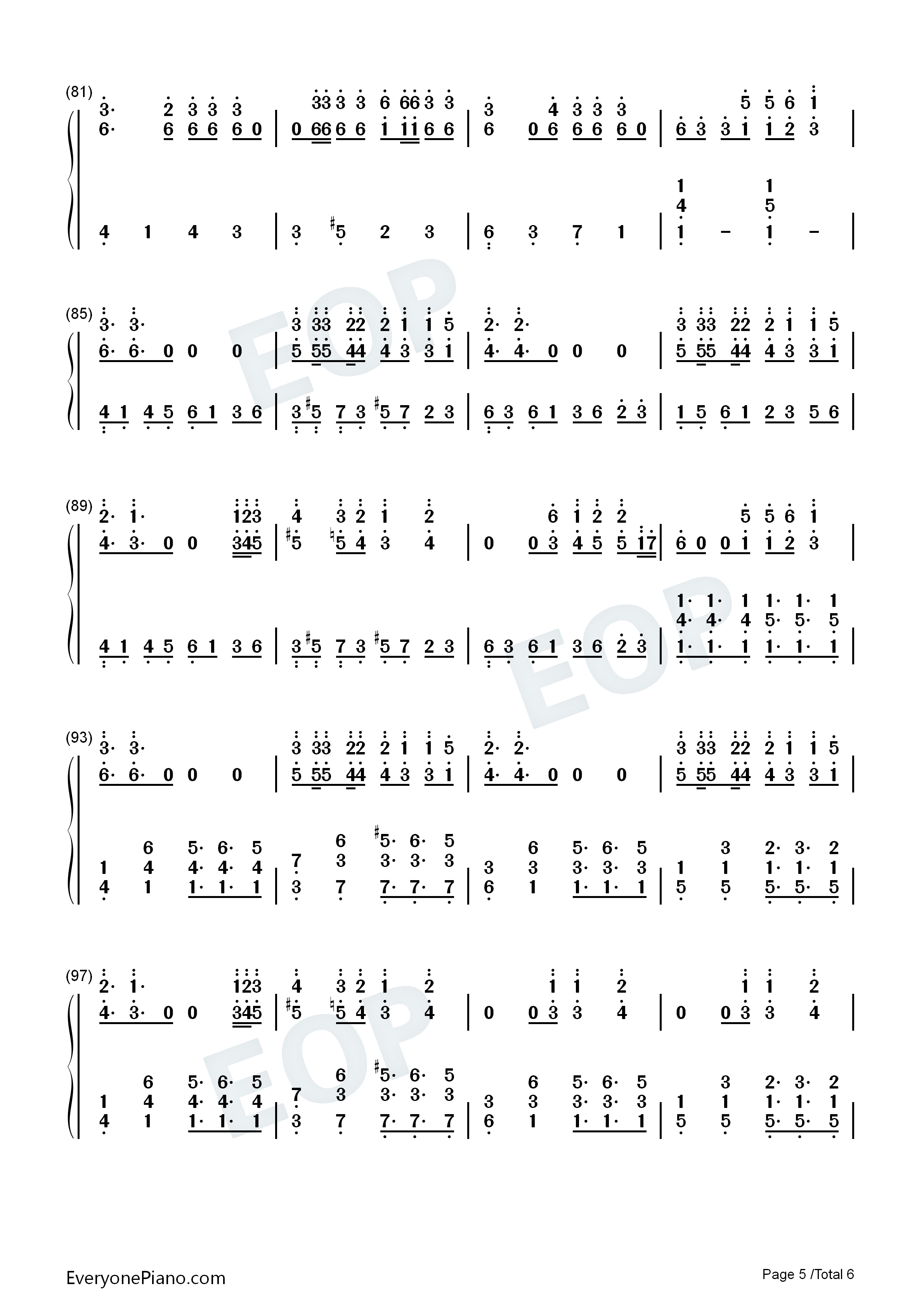 Feel_Special钢琴简谱_TWICE演唱