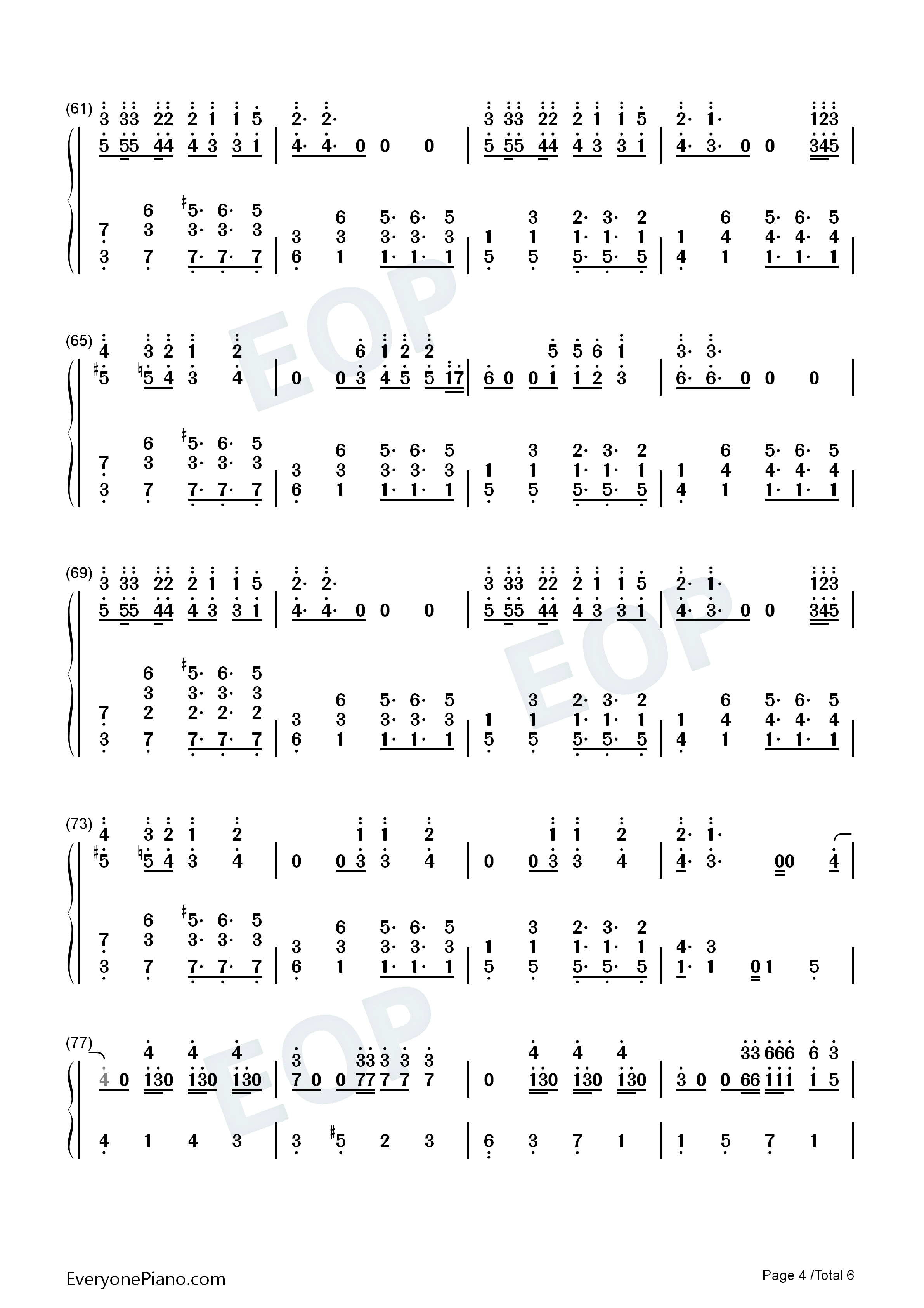 Feel_Special钢琴简谱_TWICE演唱