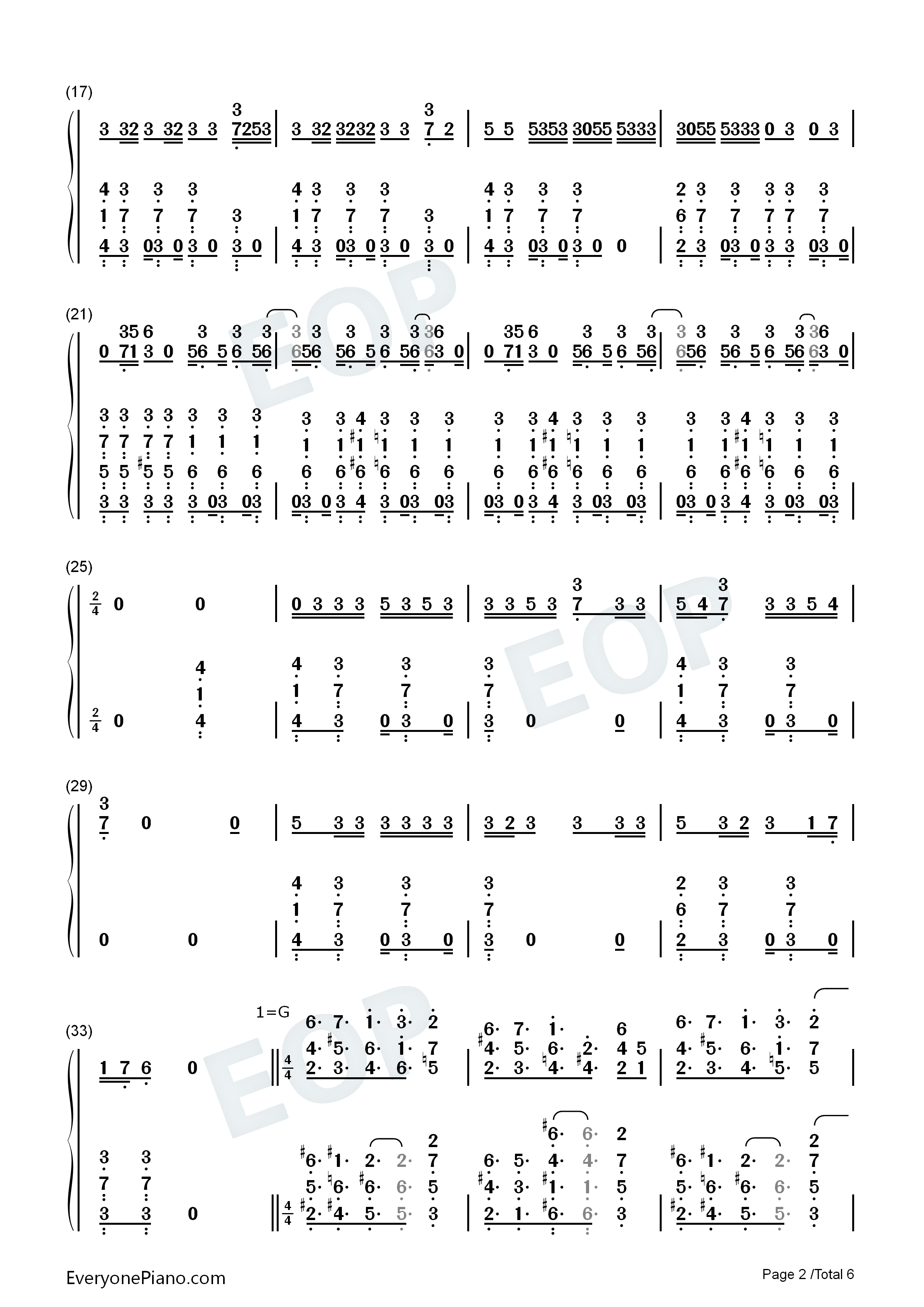 Chicken_Noodle_Soup钢琴简谱_J_Hope演唱