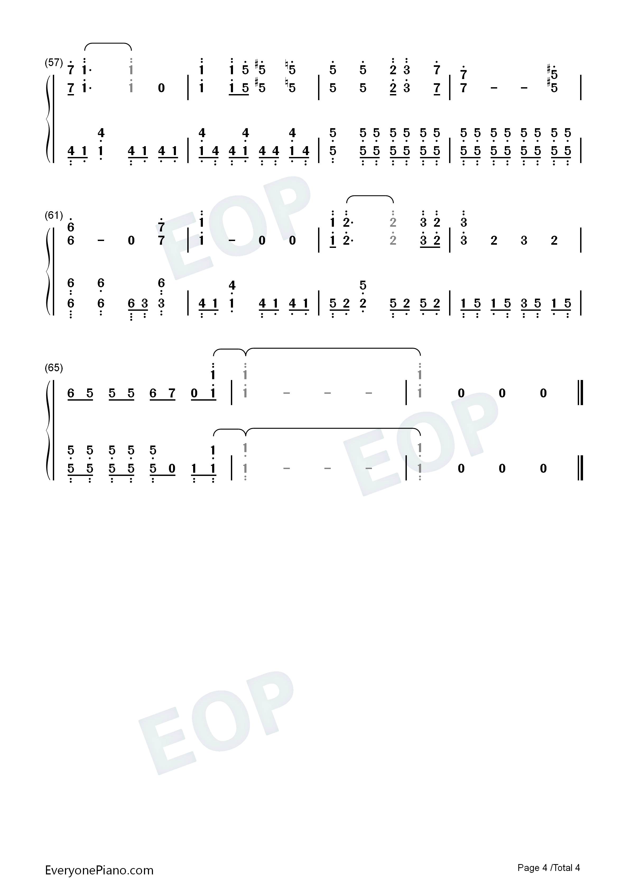 航海の唄钢琴简谱_さユり_酸欠少女演唱