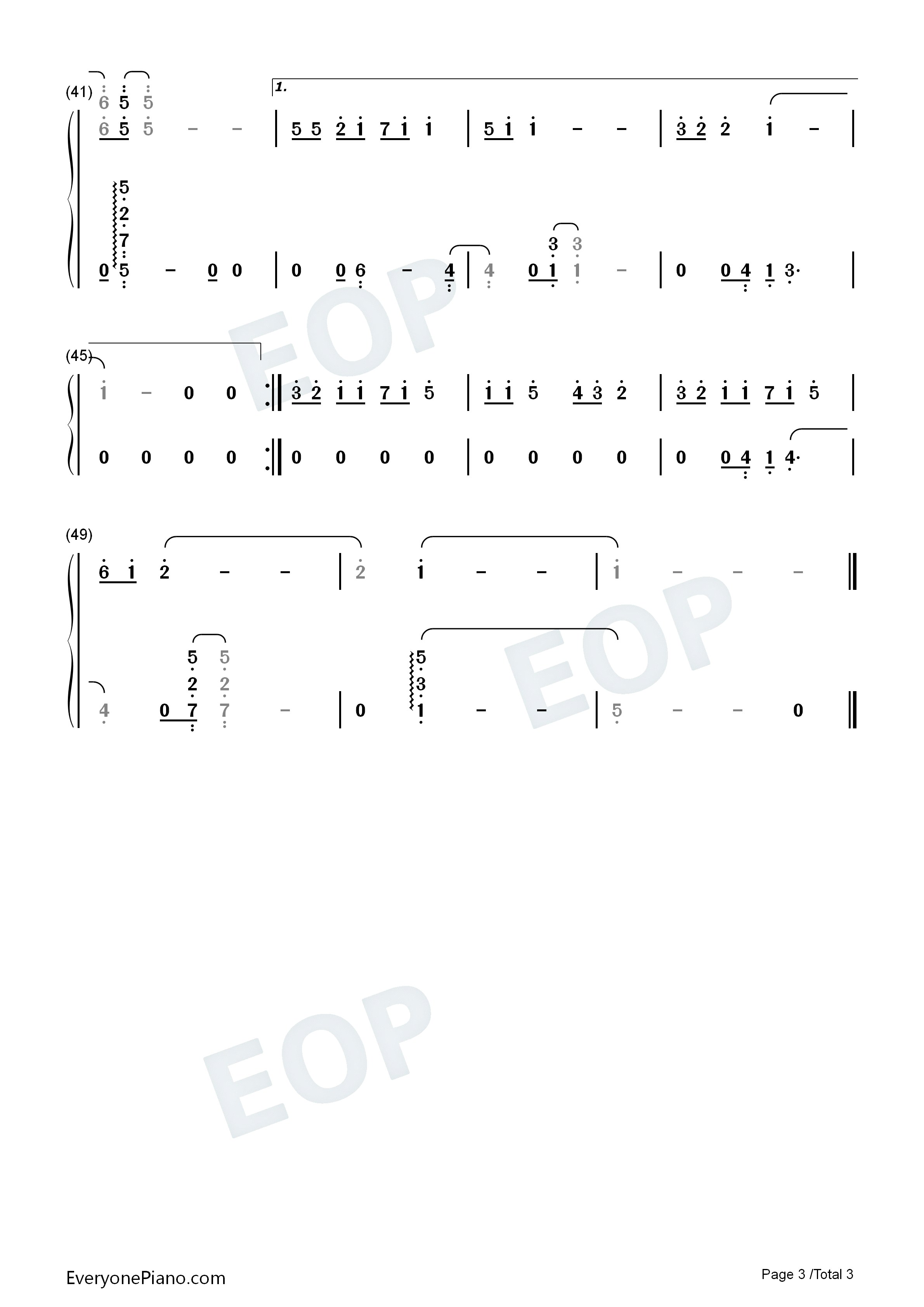 荣耀的战场钢琴简谱_R1SE演唱