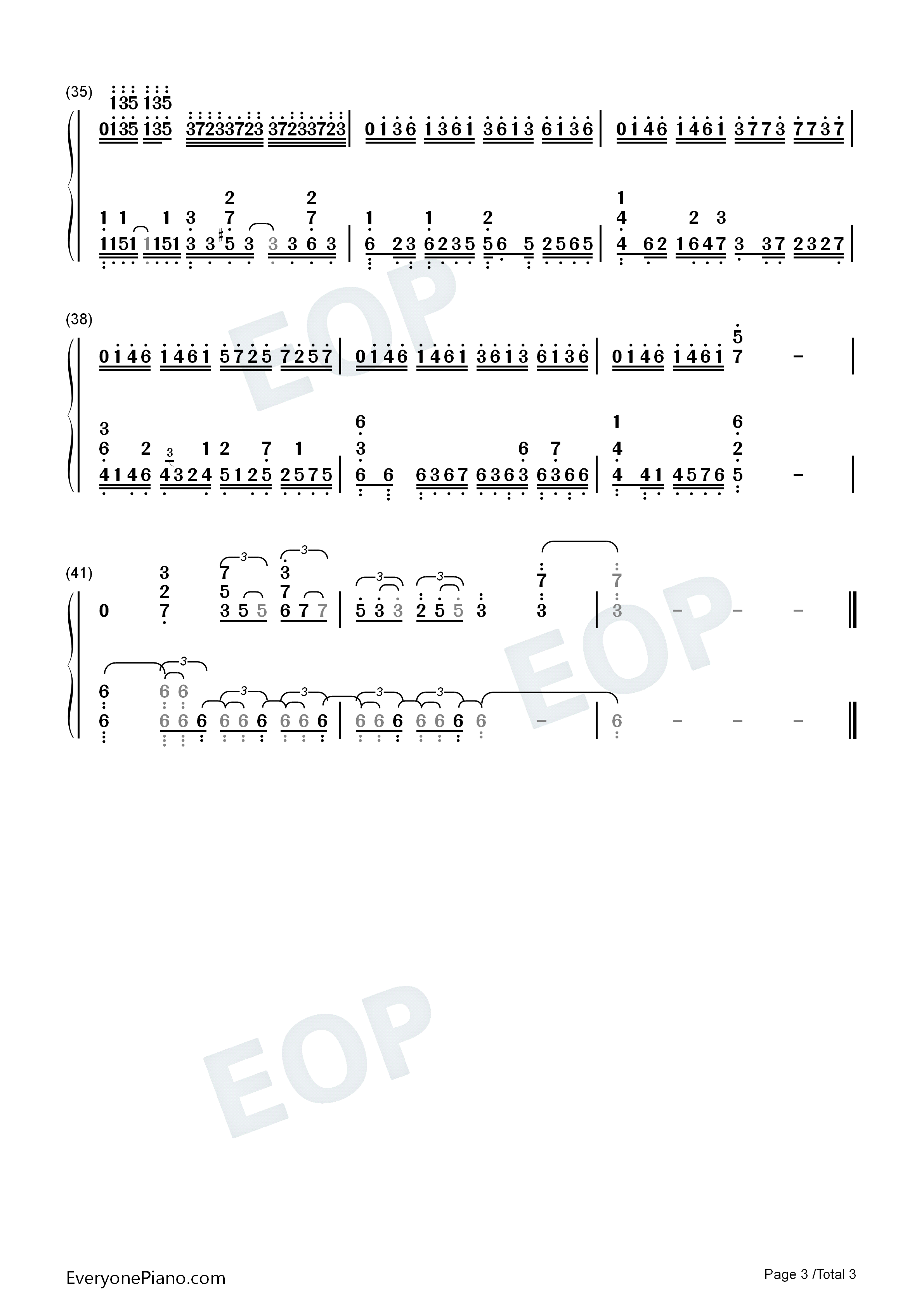 スカイクラッドの観測者钢琴简谱_伊藤香奈子演唱