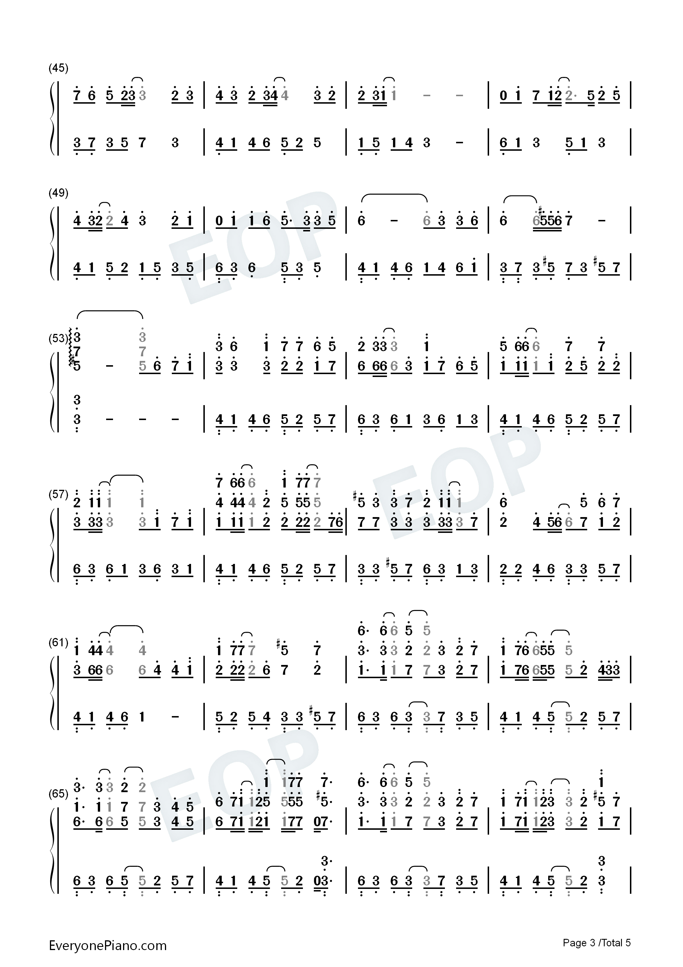 吹梦到西洲钢琴简谱_黄诗扶_妖扬演唱