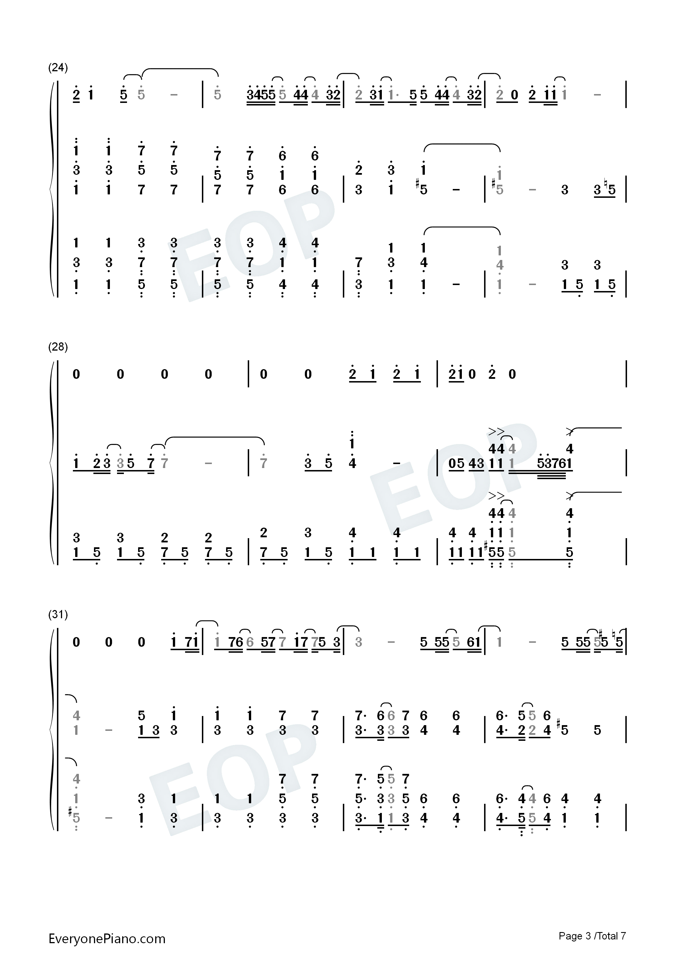 爱我还是他钢琴简谱_陶喆演唱