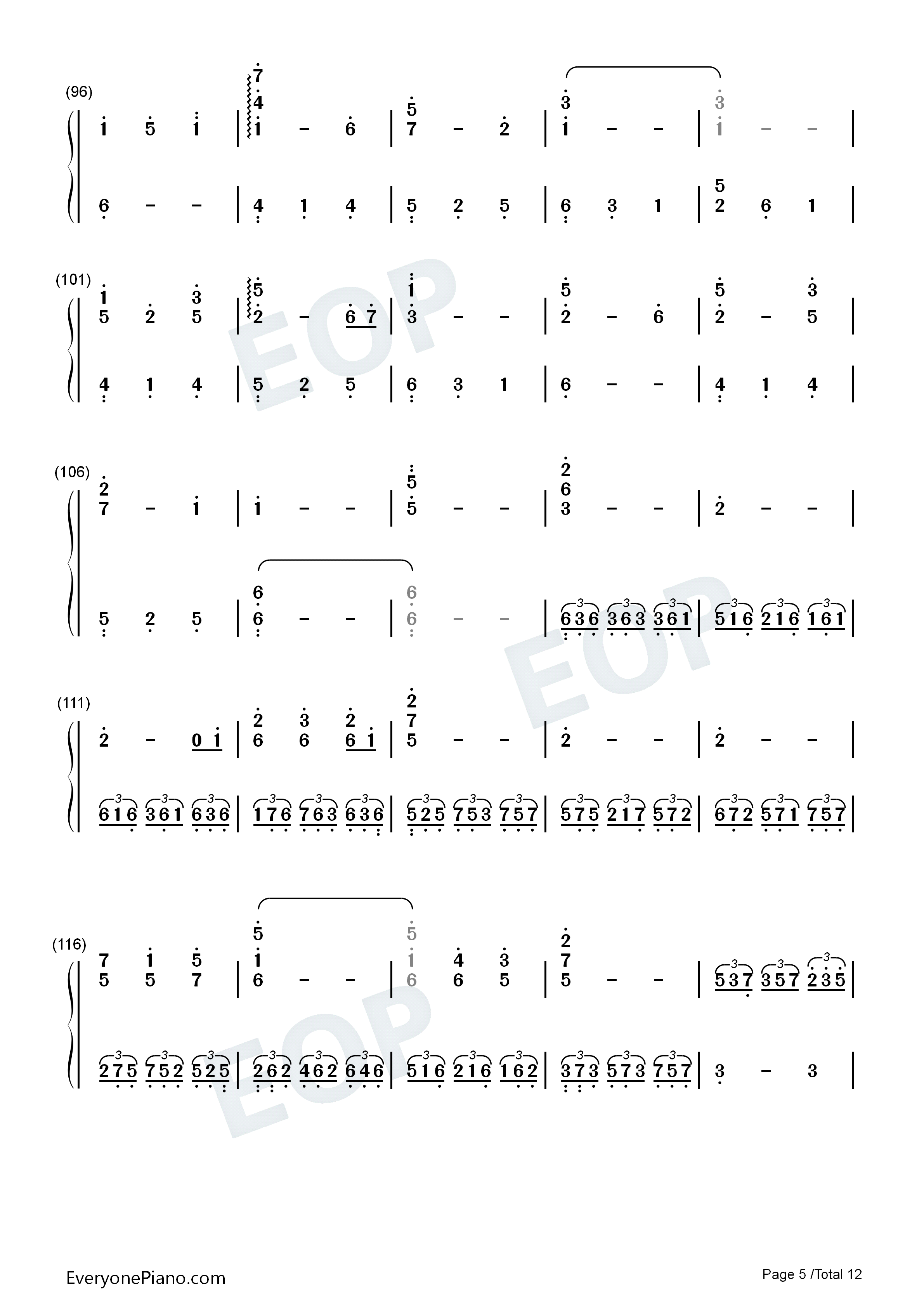 Unlasting钢琴简谱_LiSA演唱