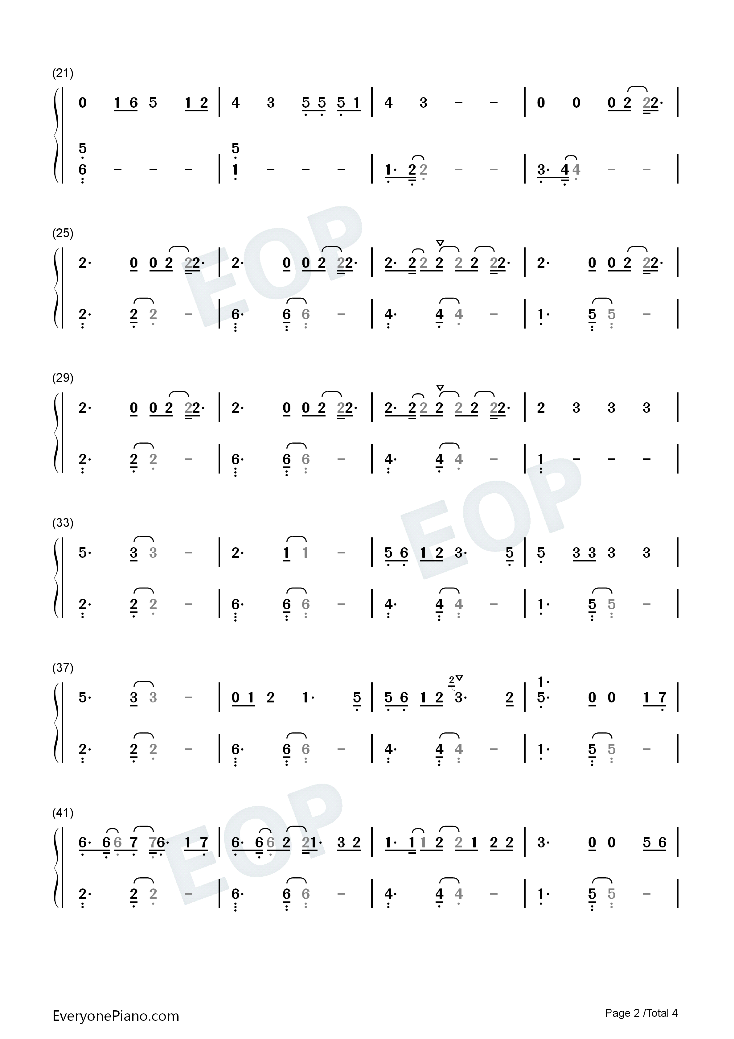 Dont_Start_Now钢琴简谱_Dua_Lipa演唱