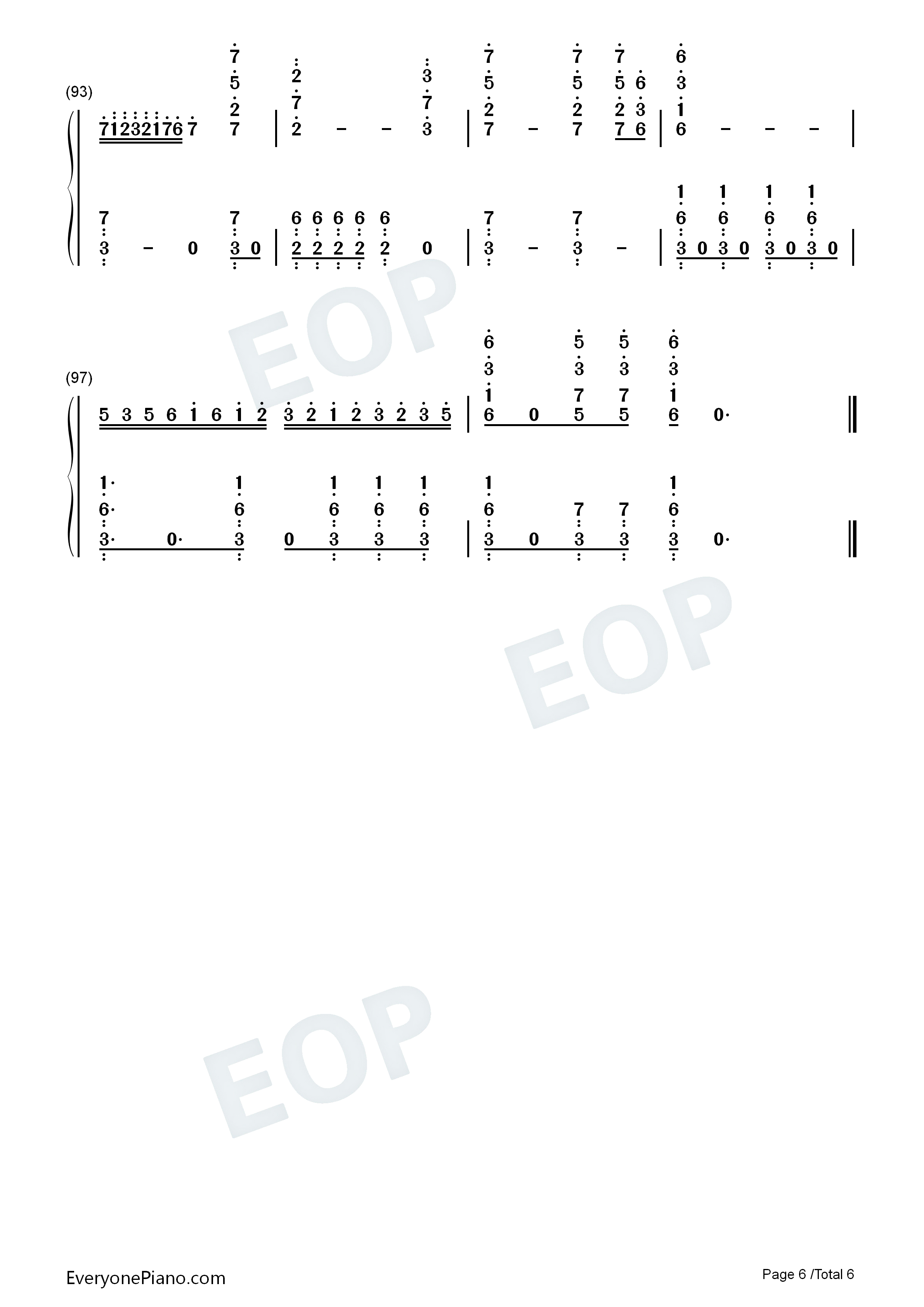 好日子钢琴简谱_宋祖英演唱