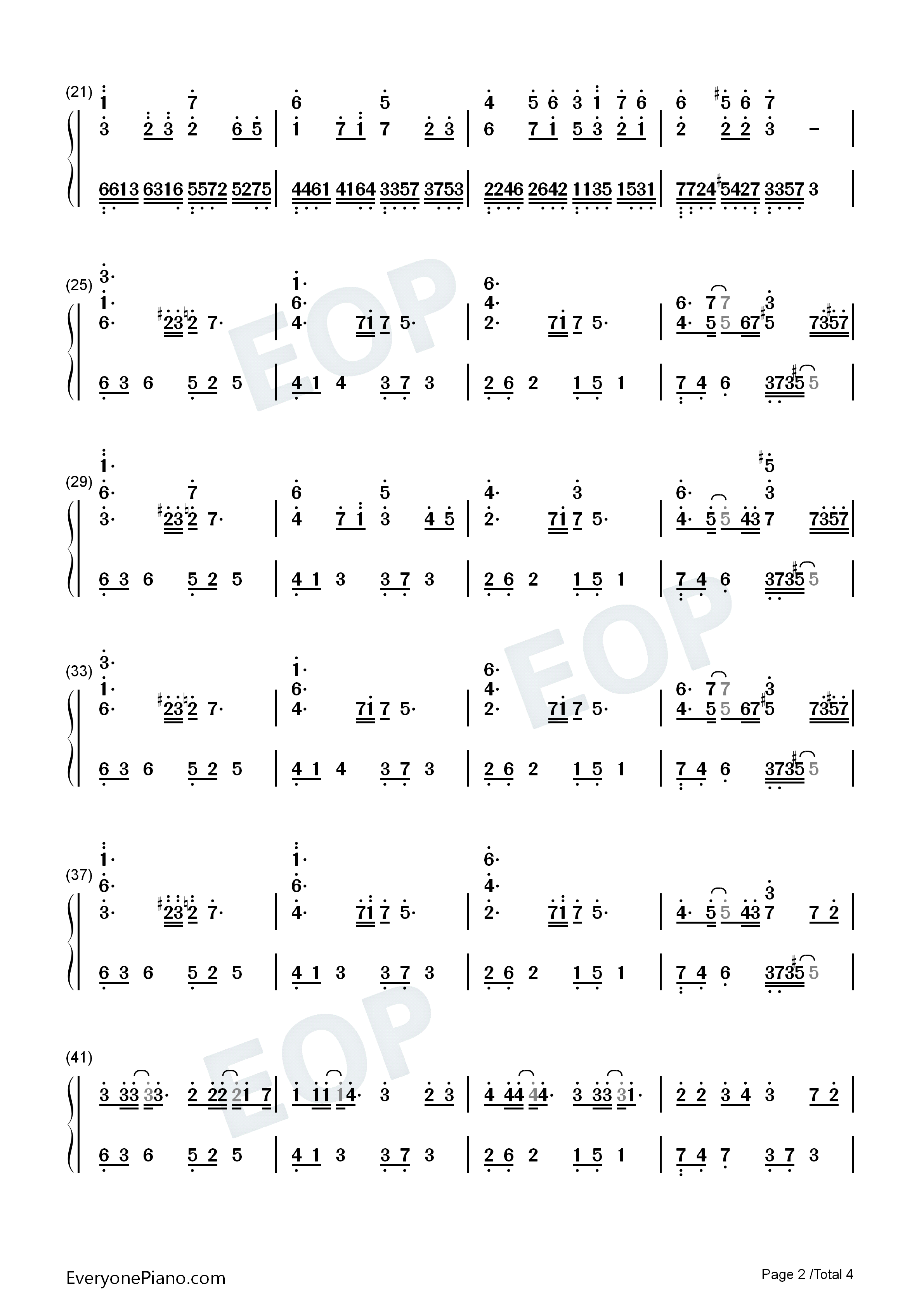 空虚沸腾钢琴简谱_本兮演唱