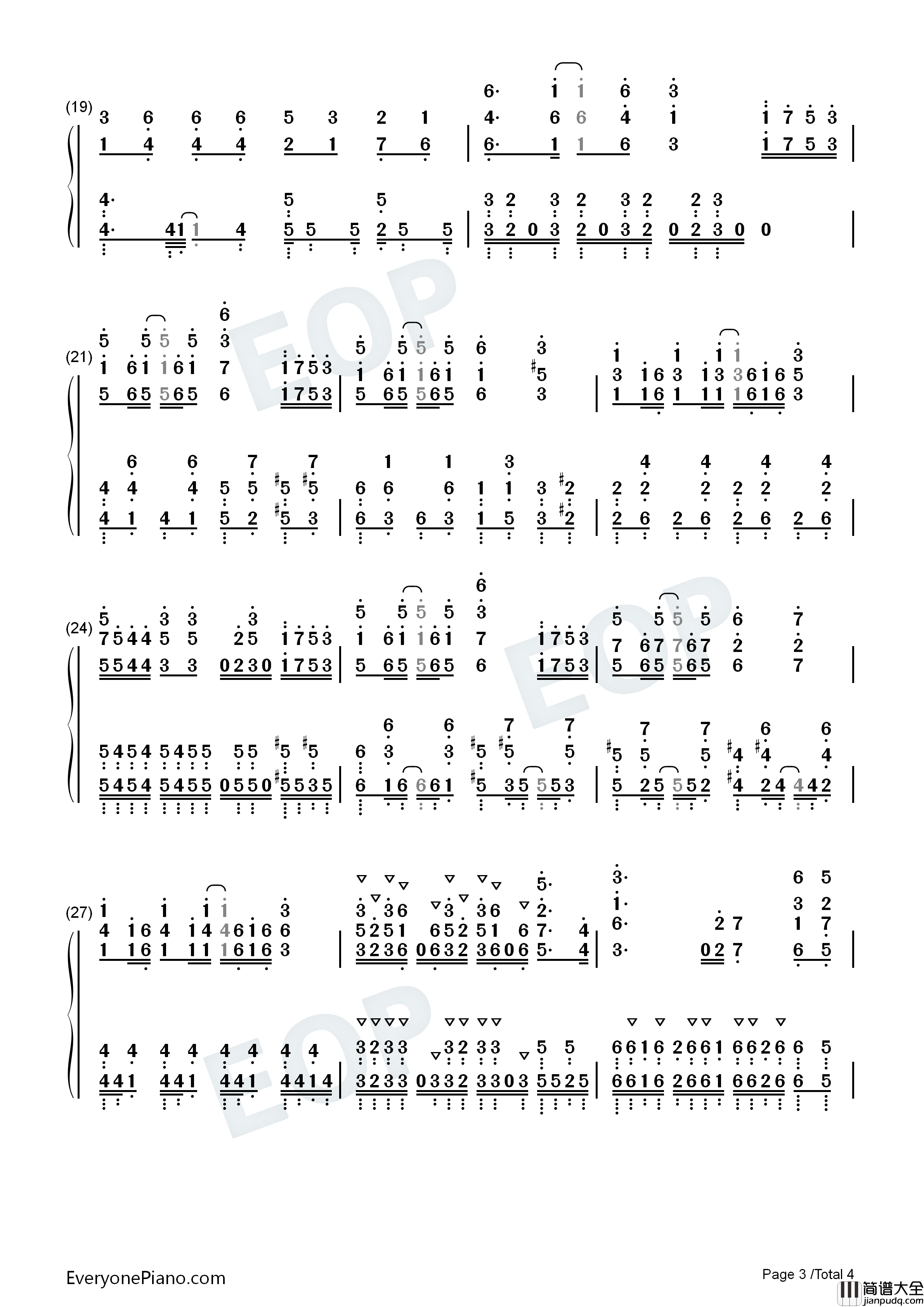 TIT_FOR_TAT钢琴简谱_MYTH_&_ROID演唱