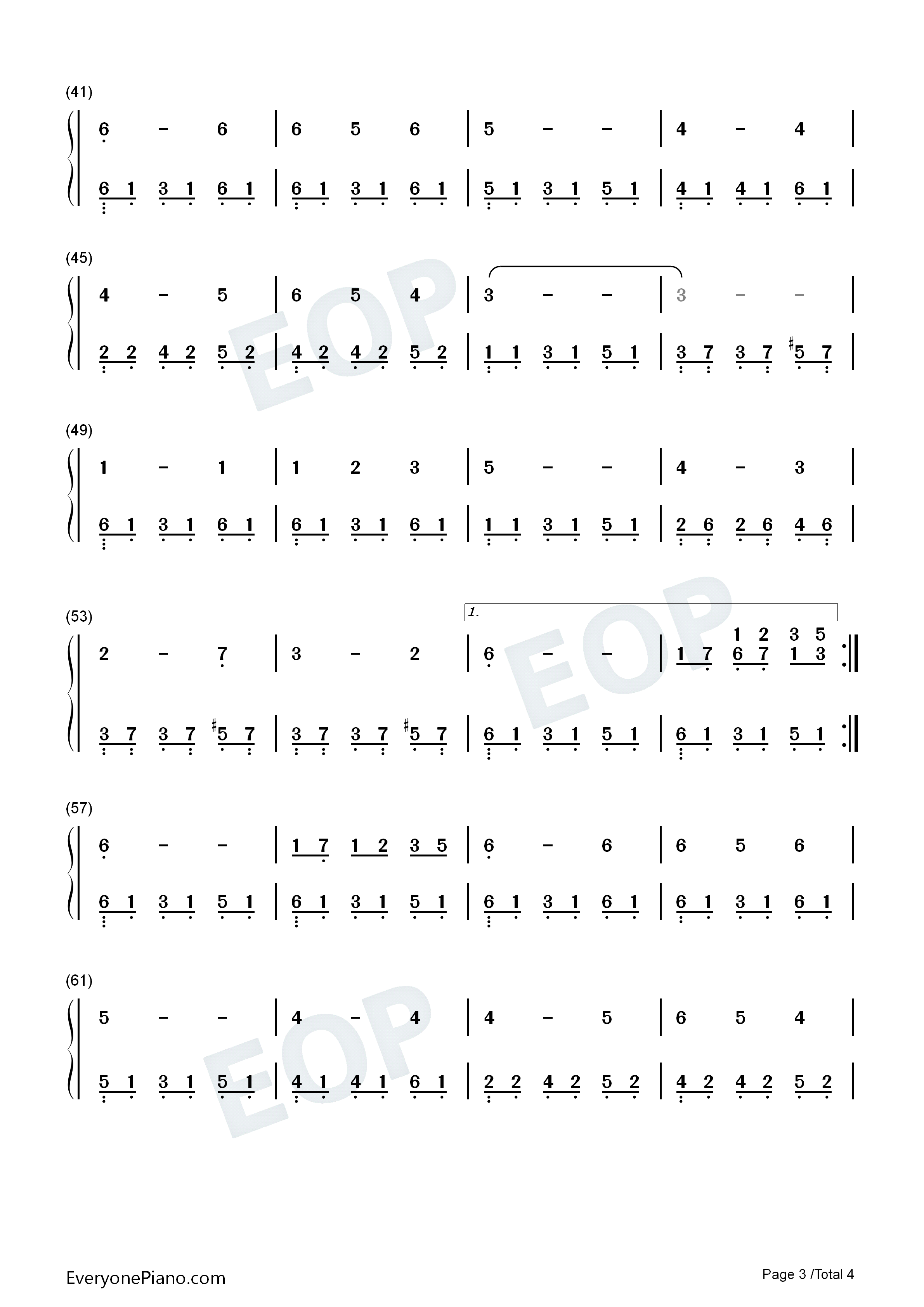 山楂树钢琴简谱_叶甫根尼·巴普罗维奇·罗德金演唱