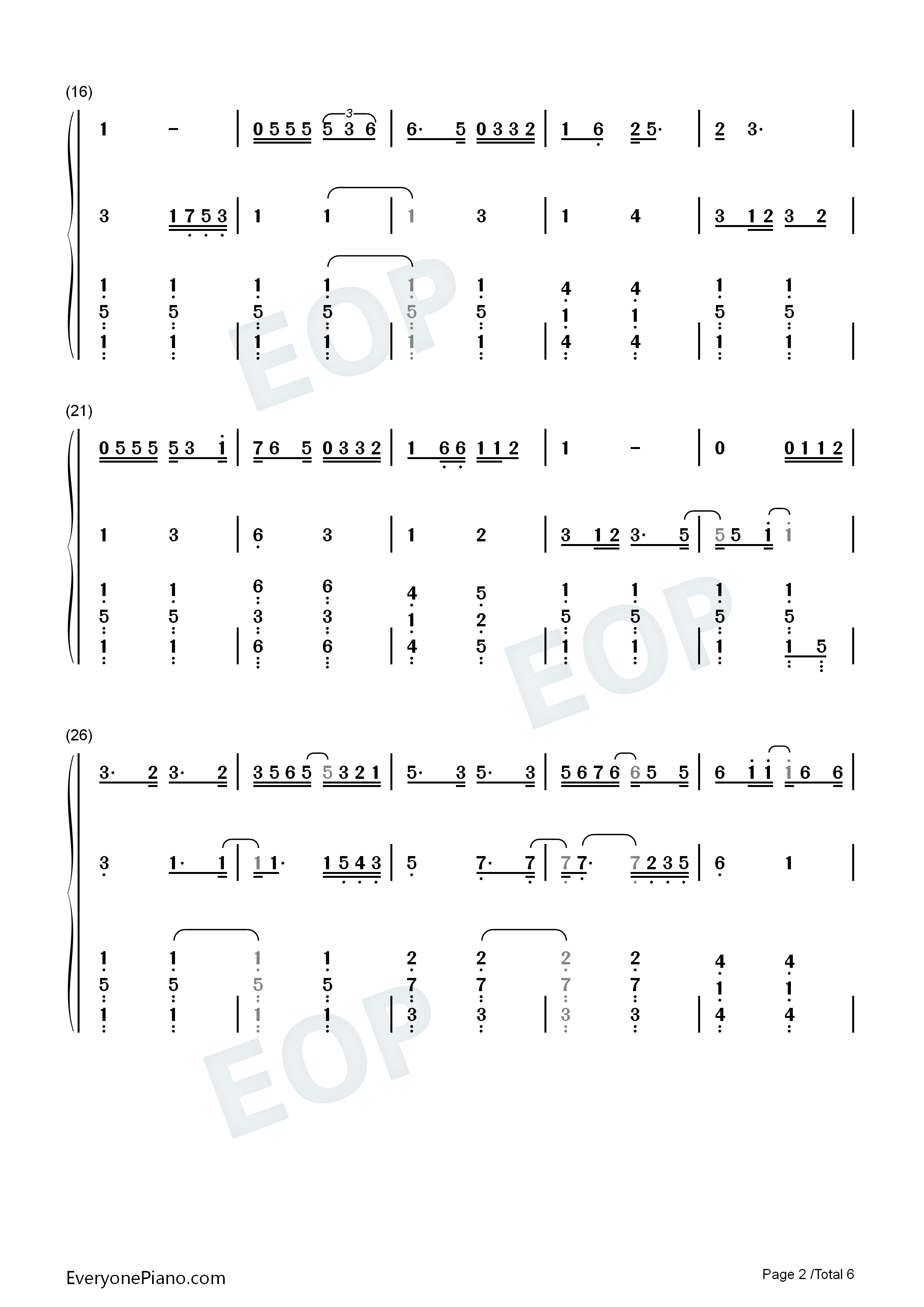 好好爱你钢琴简谱_苏打绿演唱