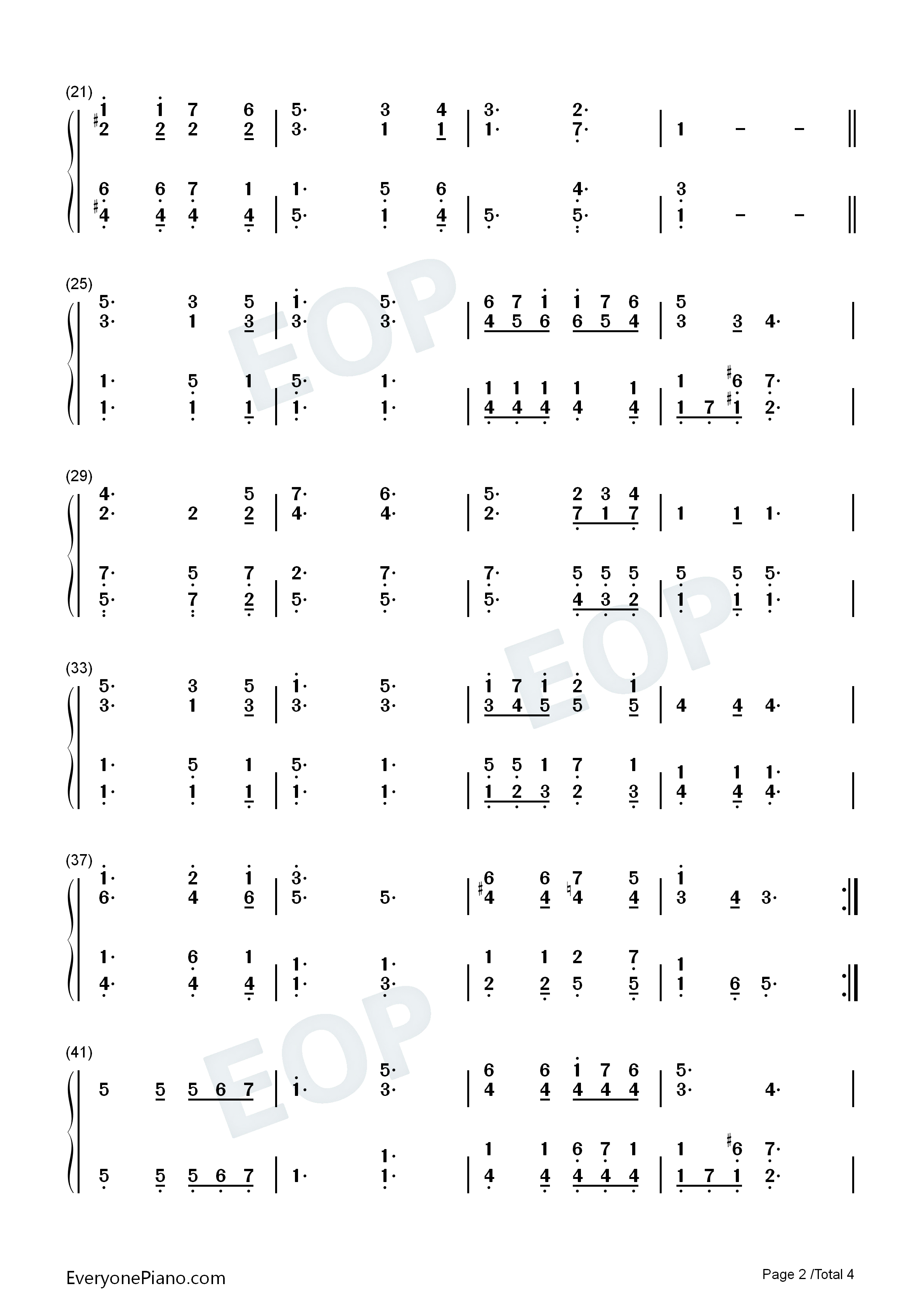 Serve_the_Lord_with_Gladness钢琴简谱_B._B._McKinney演唱