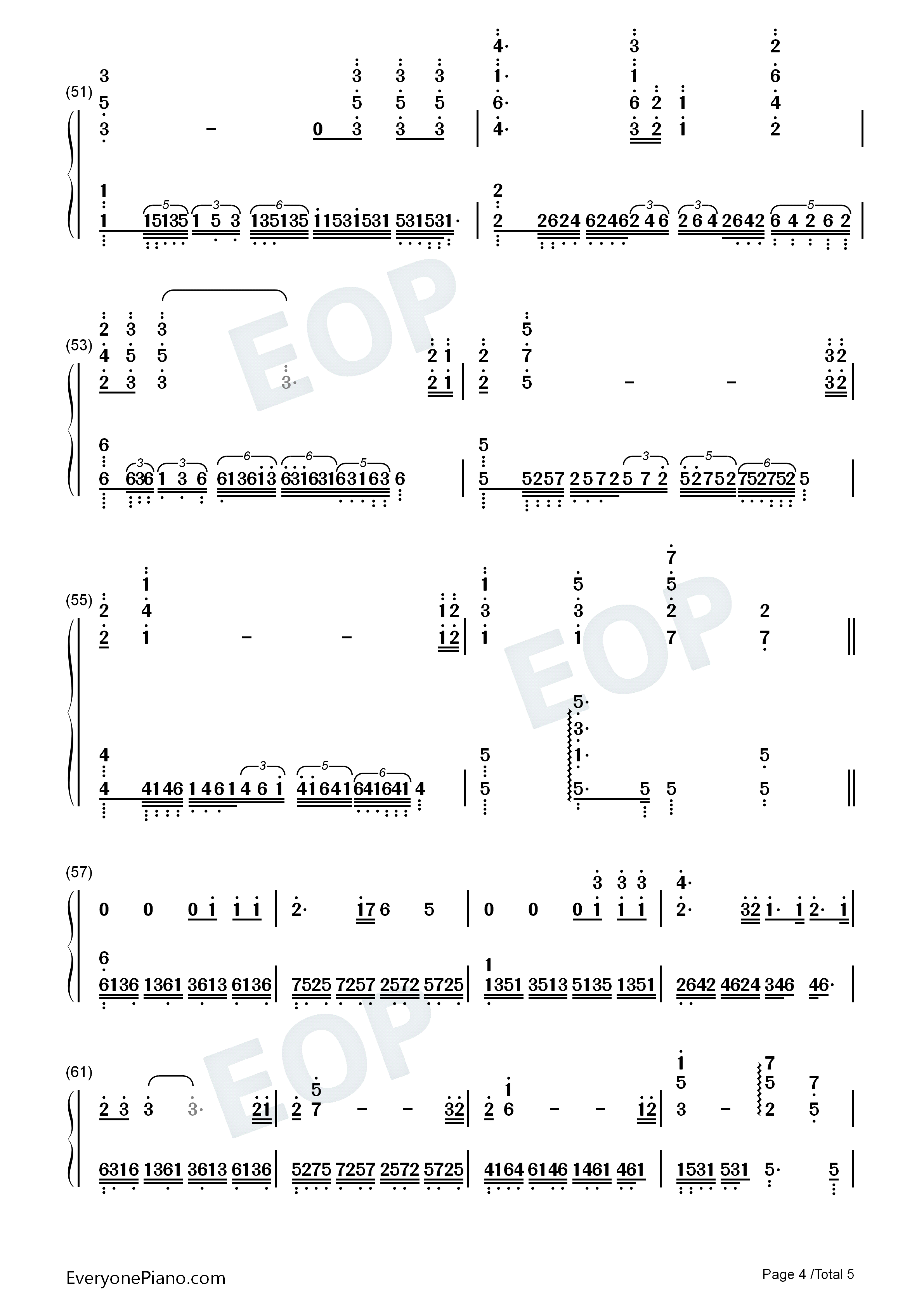 Hanezeve_Caradhina钢琴简谱_Kevin_Penkin演唱