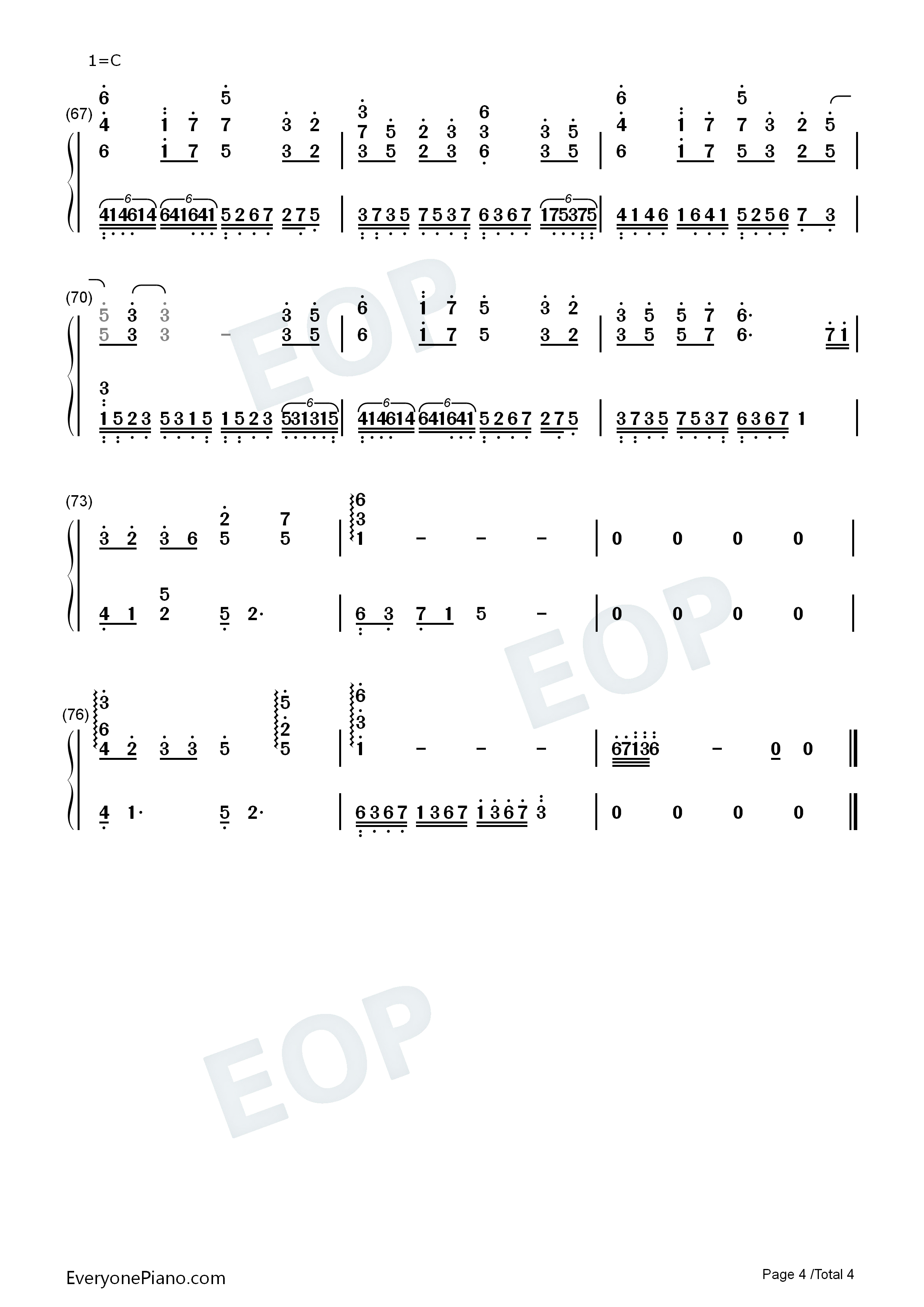 浮生辞钢琴简谱_银临演唱