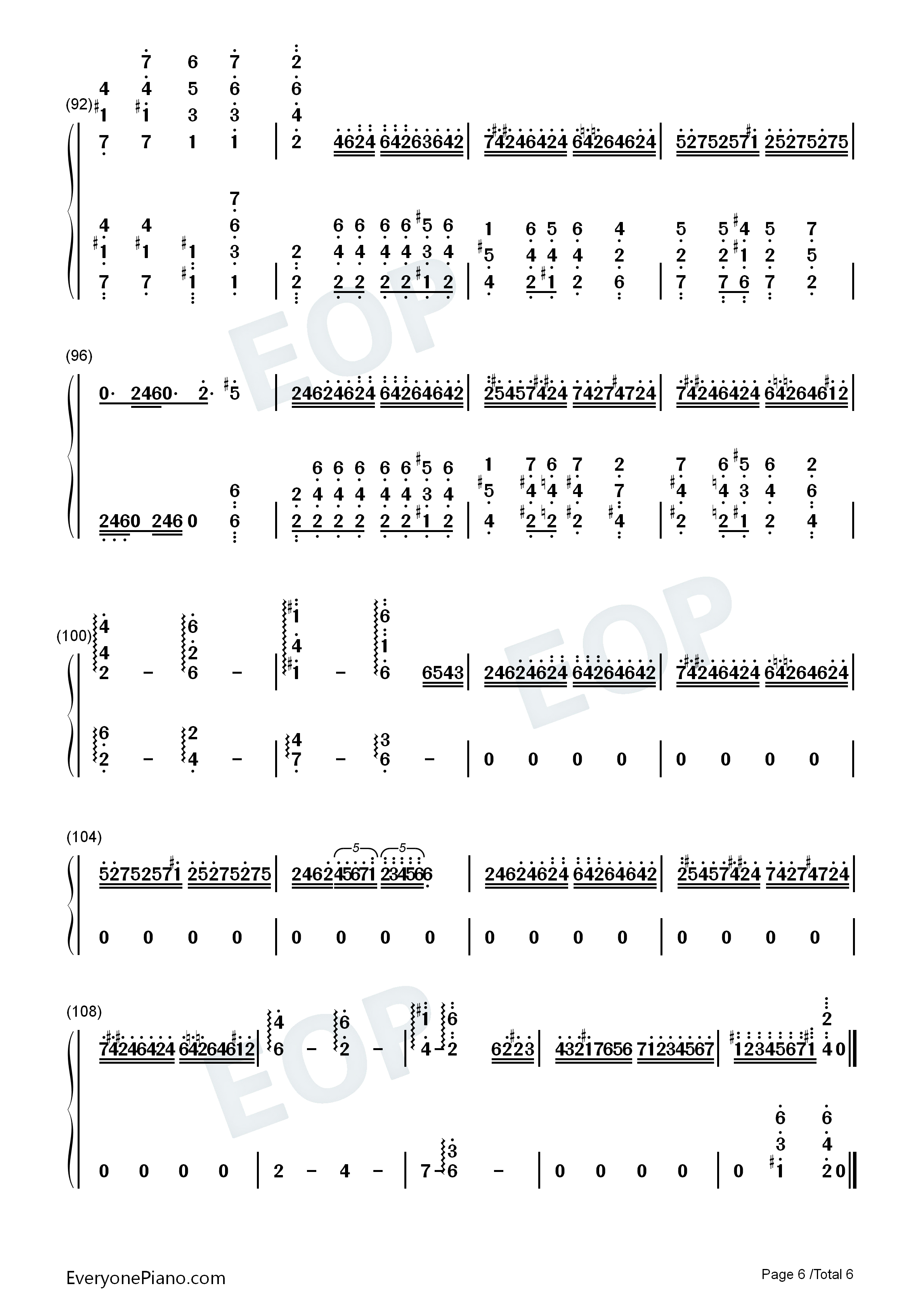Hedwigs_Theme完整版钢琴简谱_John_Williams演唱