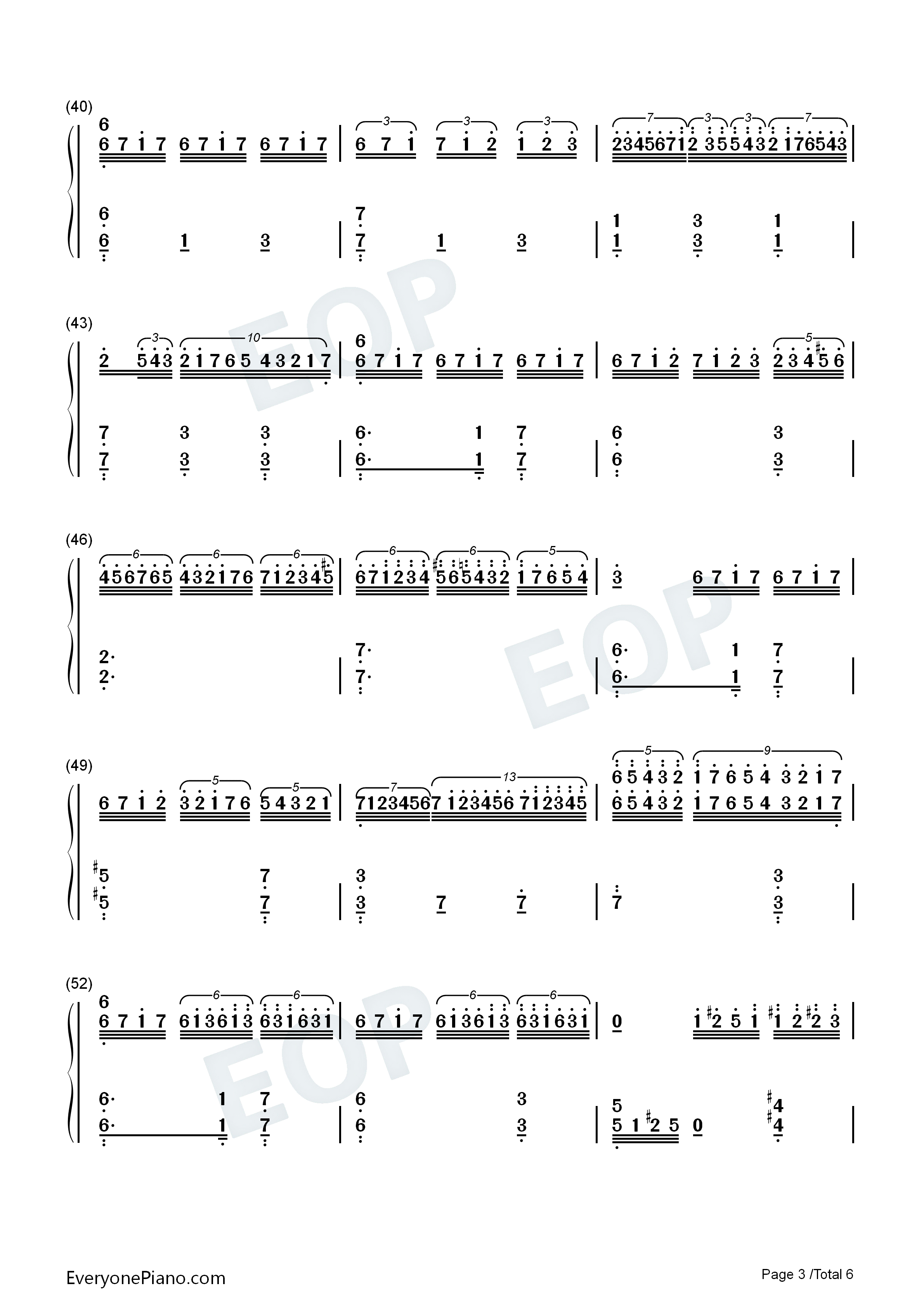 Hedwigs_Theme完整版钢琴简谱_John_Williams演唱