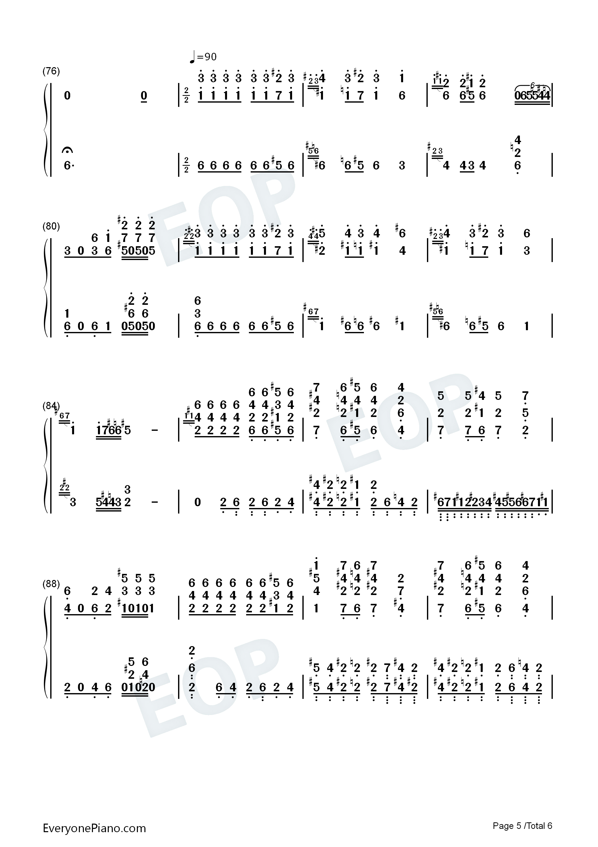 Hedwigs_Theme完整版钢琴简谱_John_Williams演唱