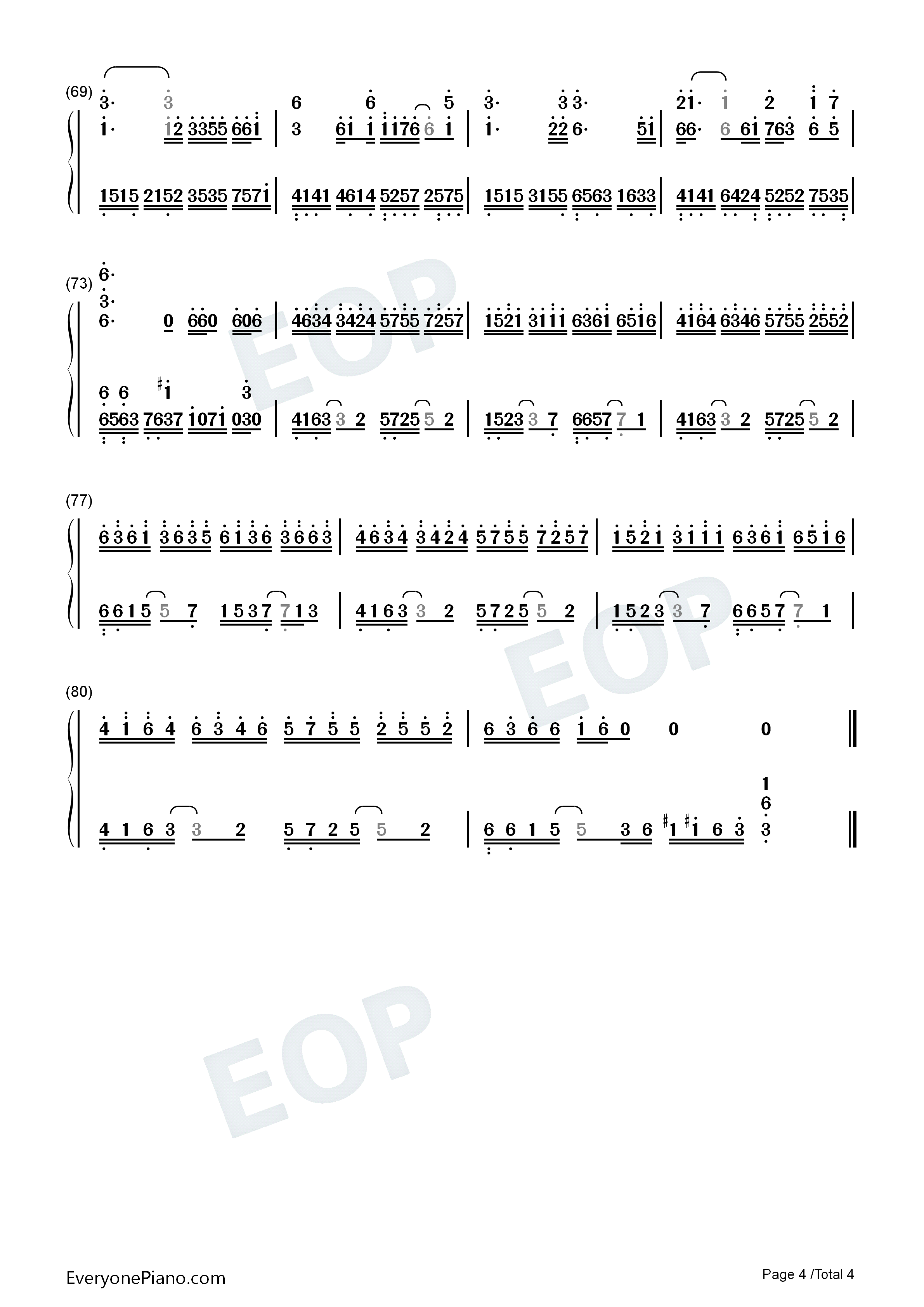 春念钢琴简谱_夏小舟演唱